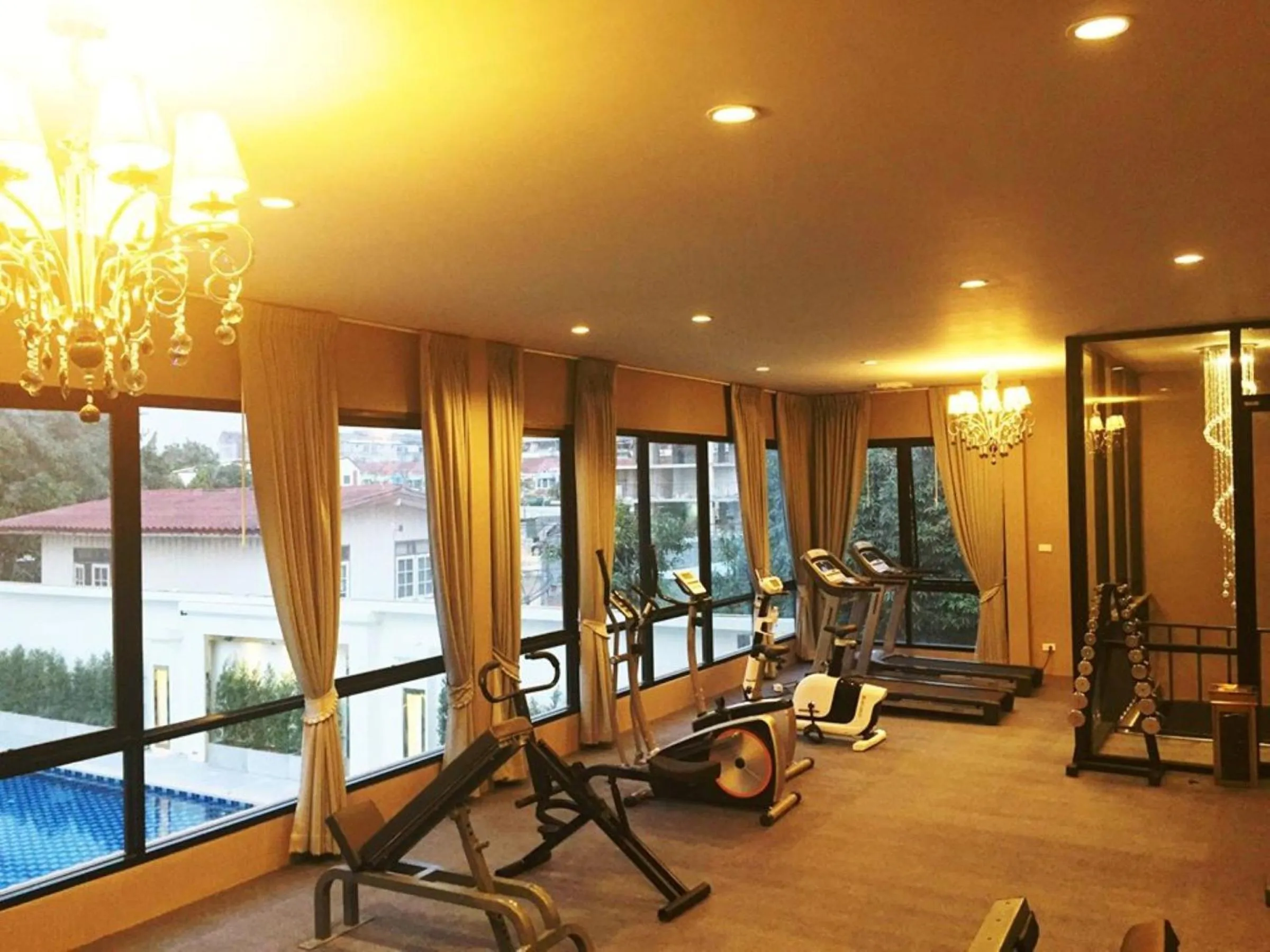 Fitness centre/facilities in Avana Laem Chabang Boutique Hotel