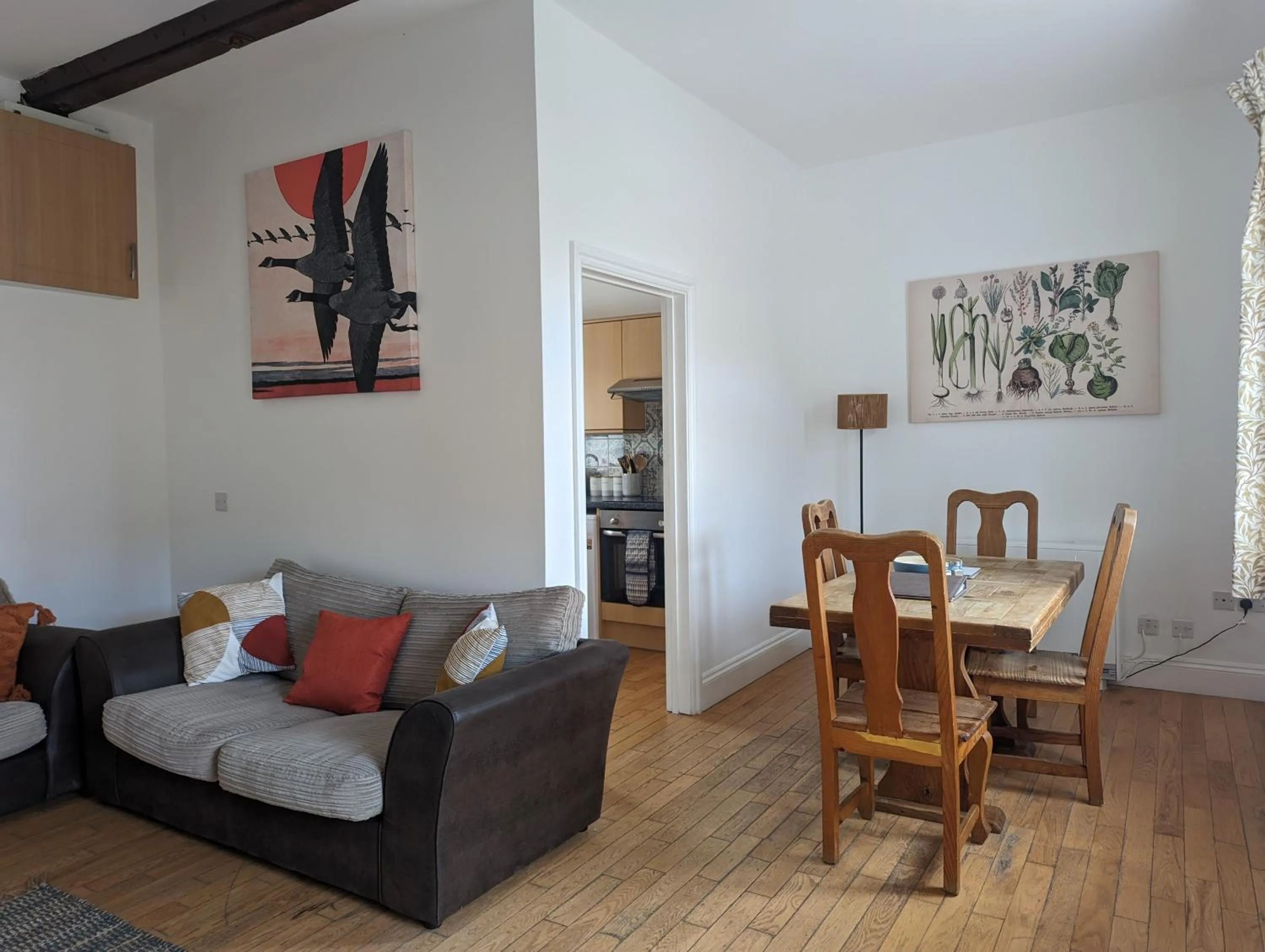 Living room in Kingfisher Barn