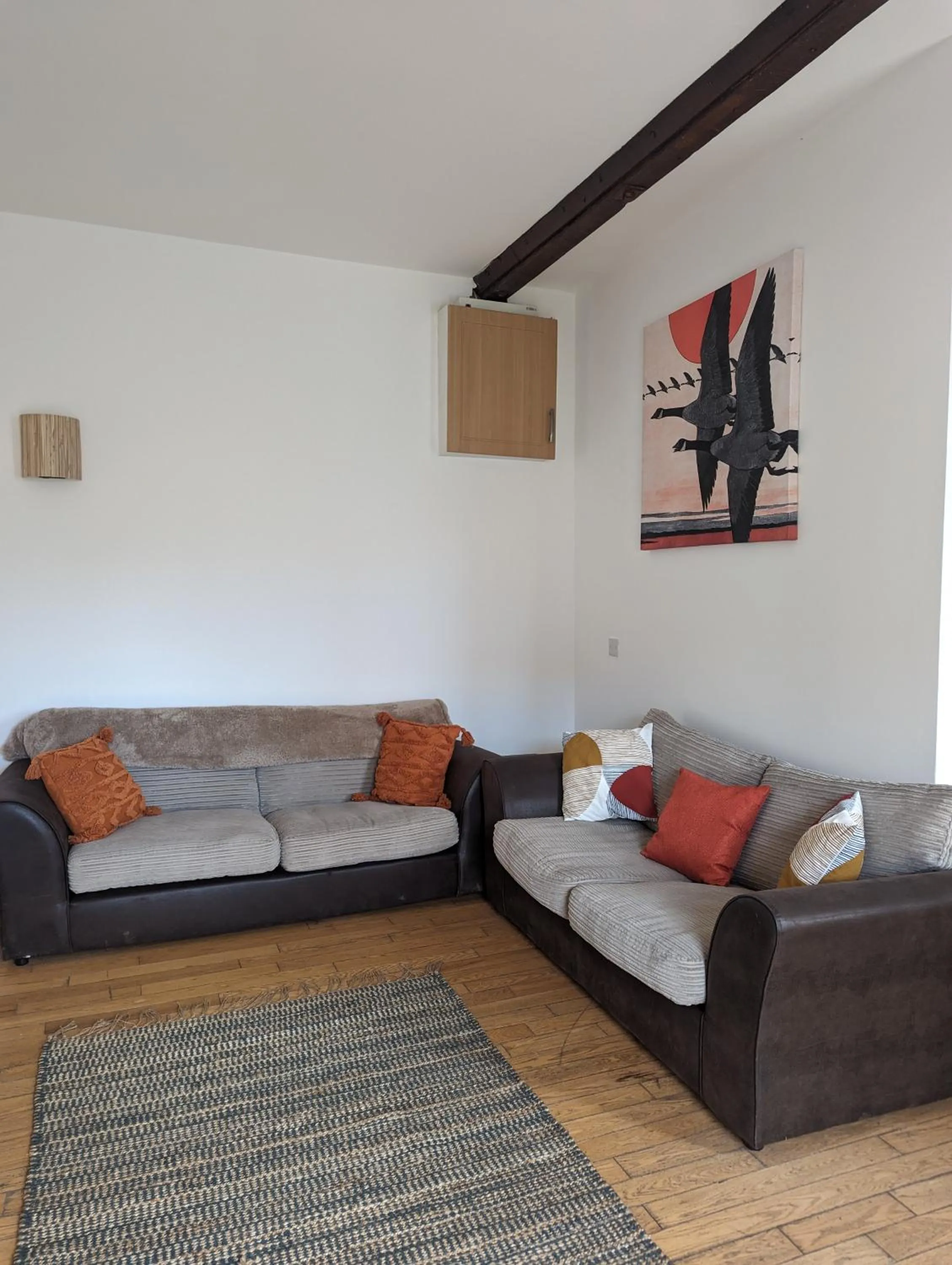 Living room in Kingfisher Barn