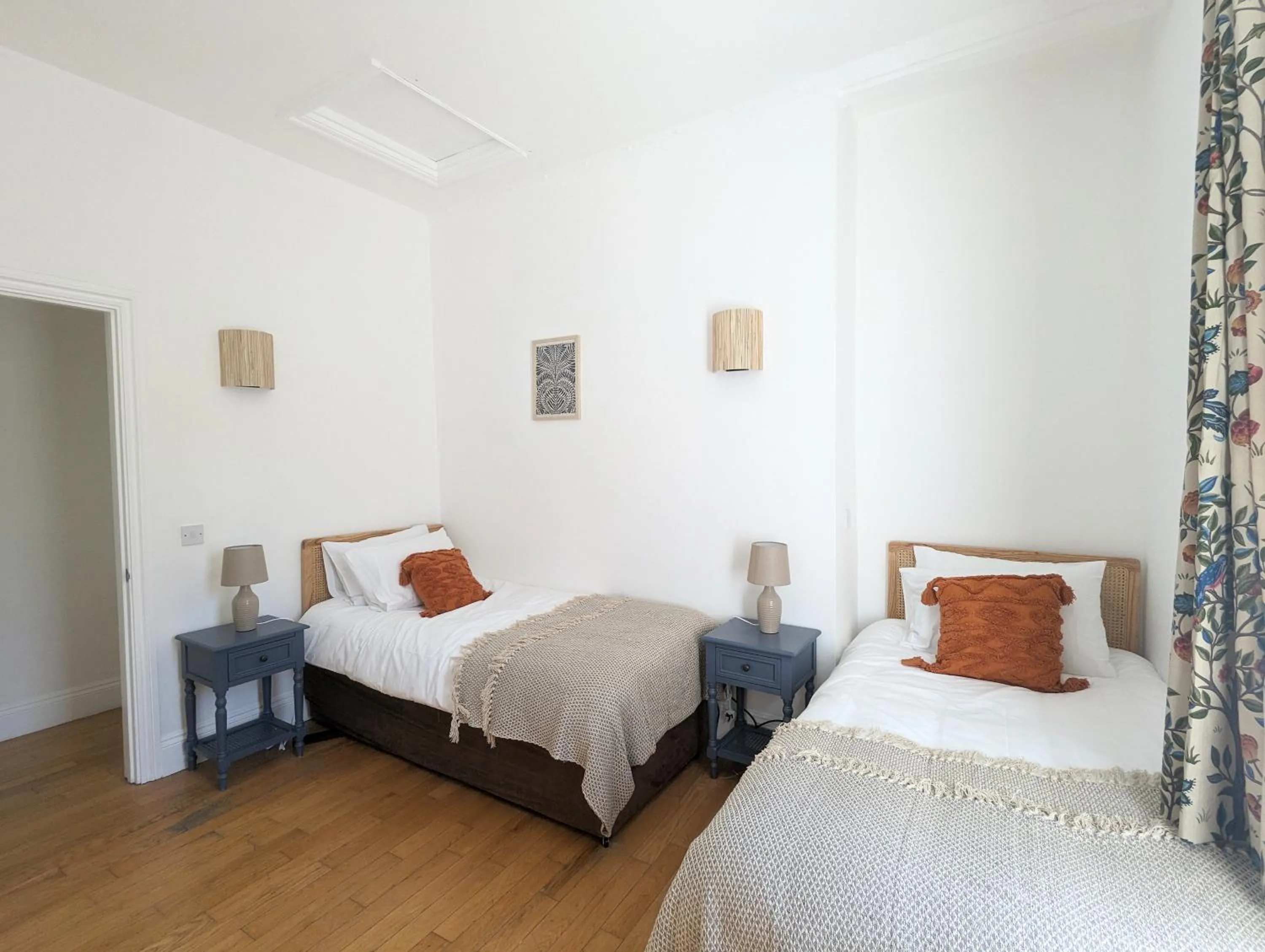 Bed in Kingfisher Barn