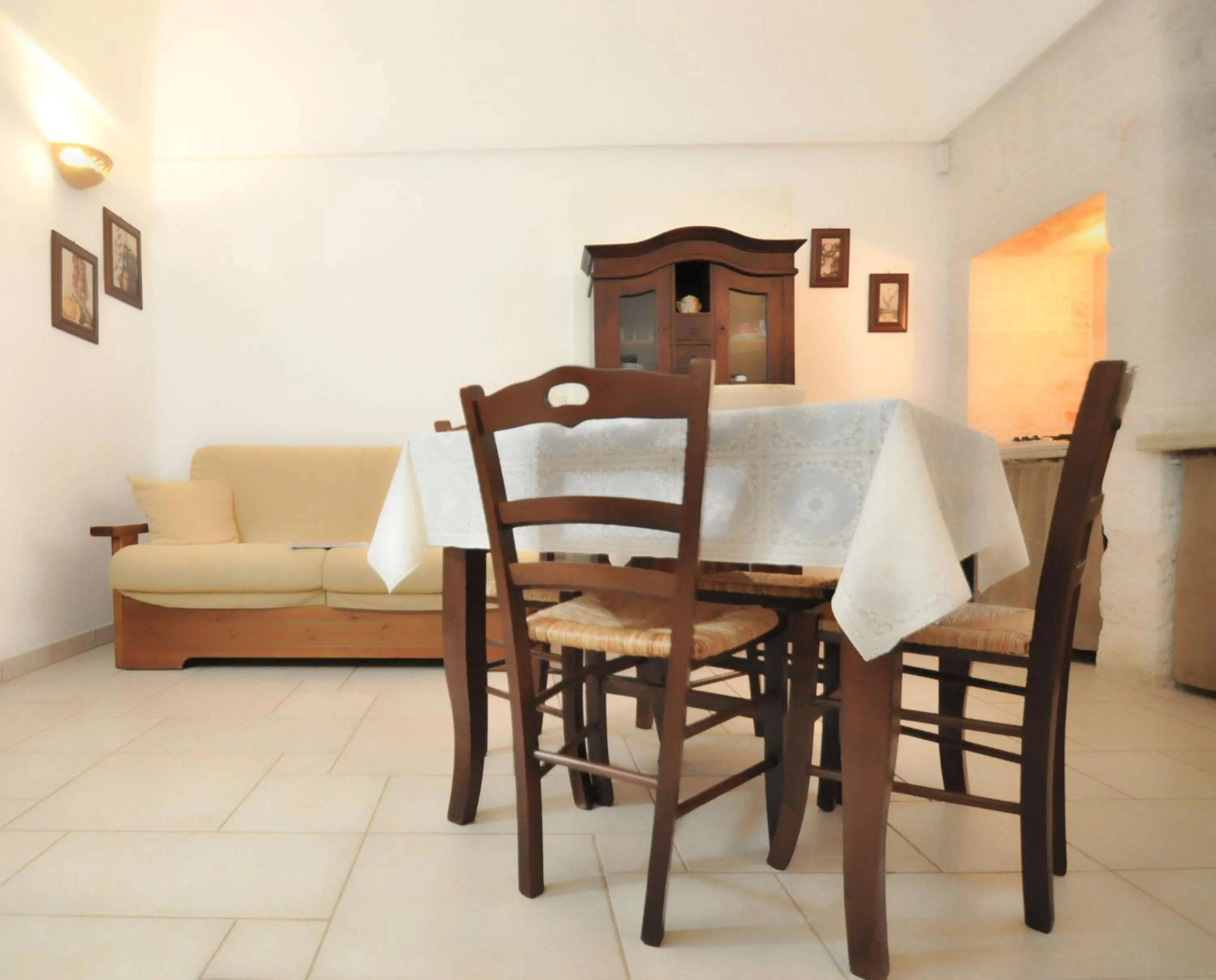 Living room in Masseria Rosa Trulli Relais