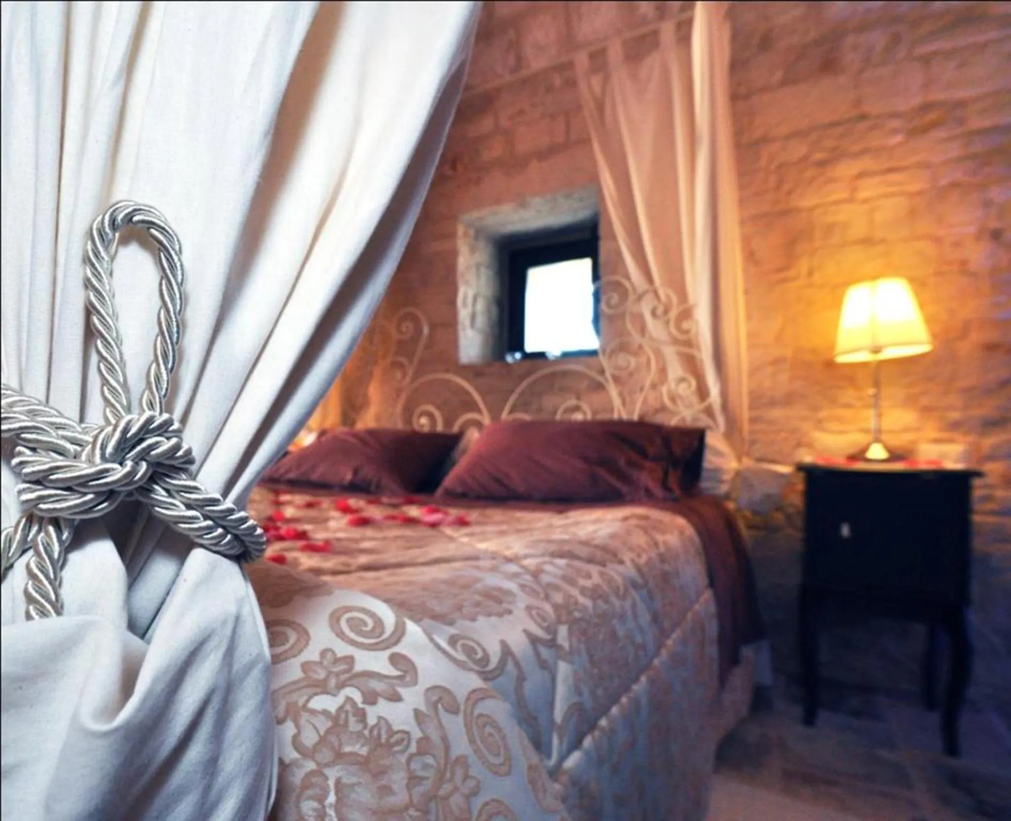 Bedroom, Bed in Masseria Rosa Trulli Relais