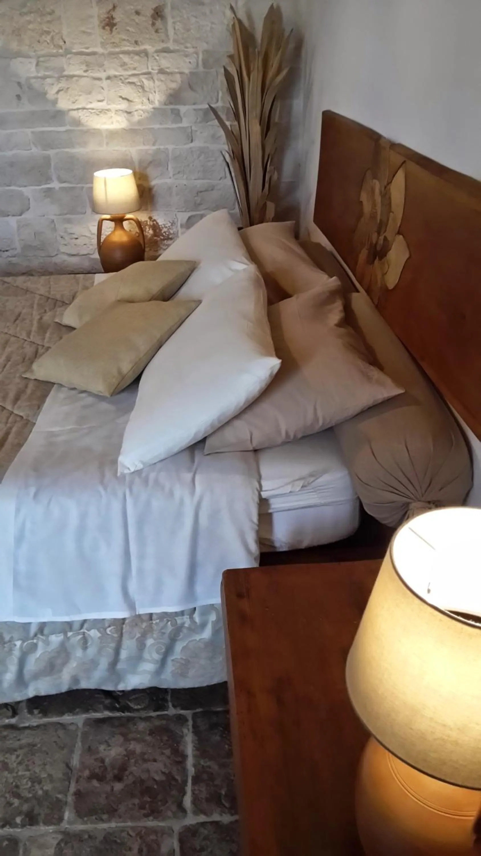 Bedroom, Bed in Masseria Rosa Trulli Relais