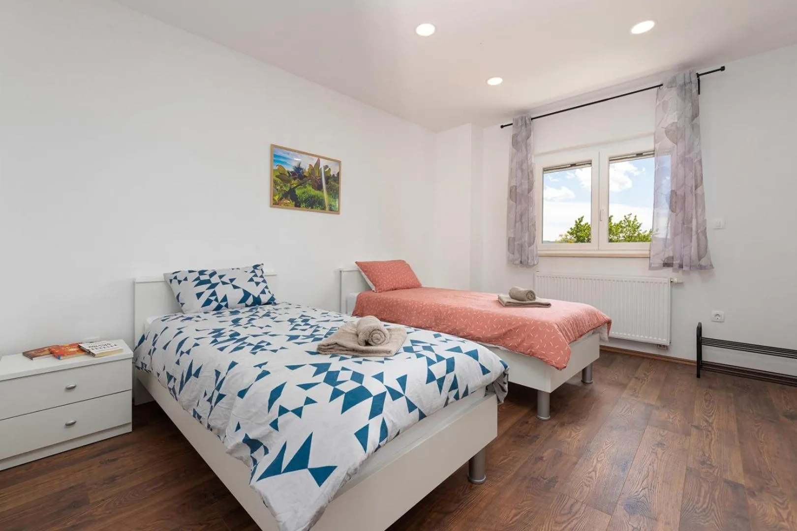 Bed in Villa Butoniga Nature