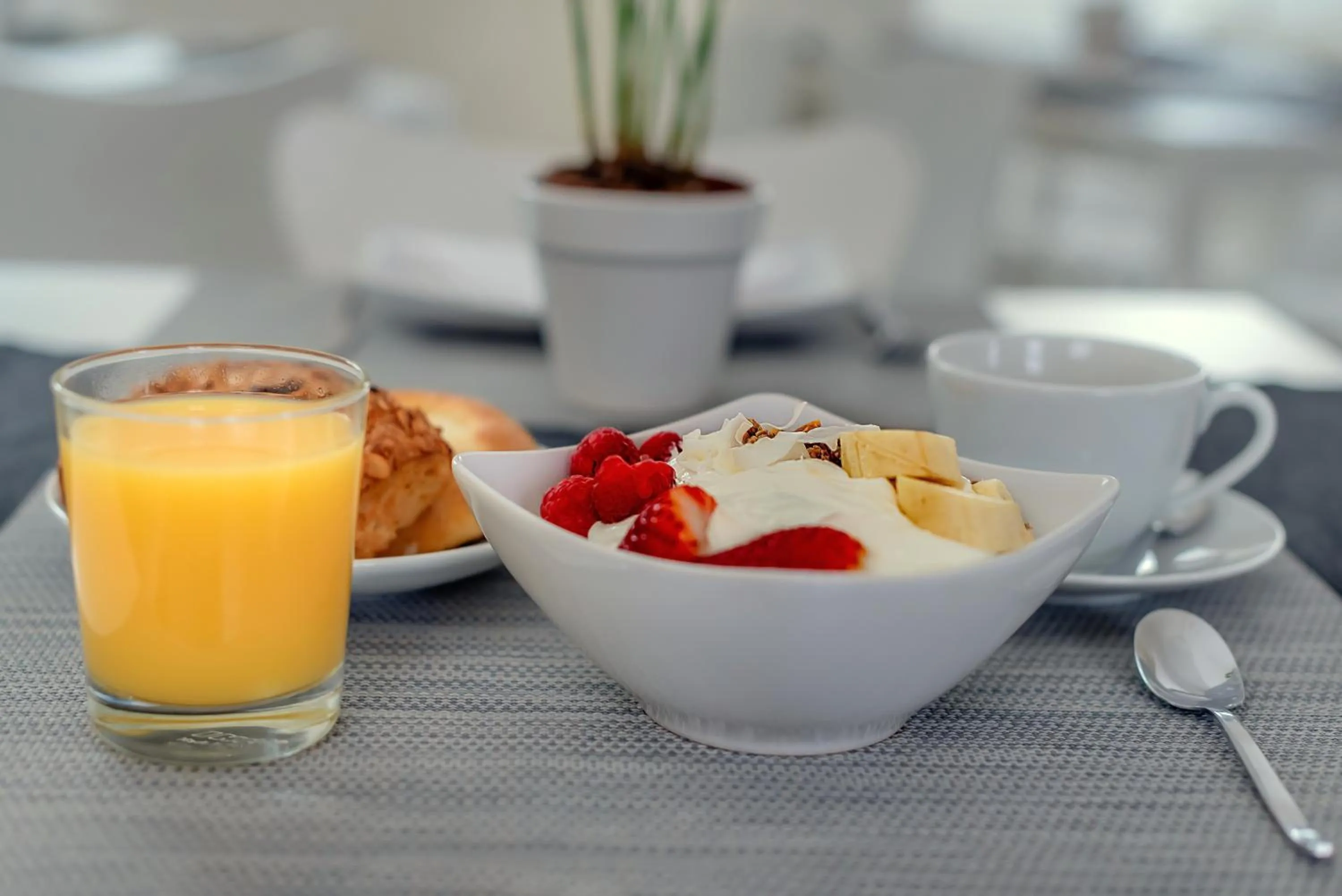 Buffet breakfast in TGM Hotel Residence