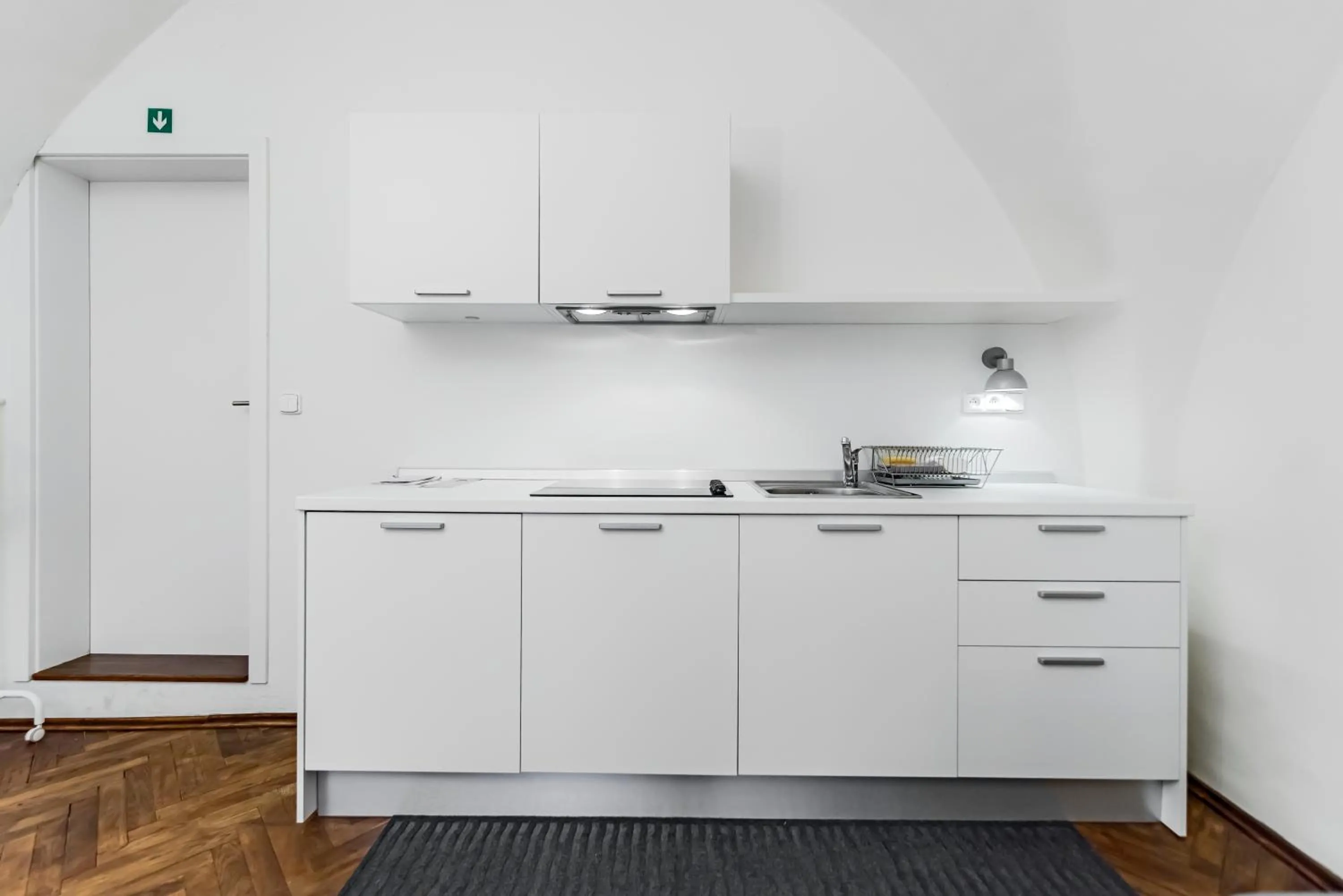Kitchen or kitchenette in TGM Hotel Residence