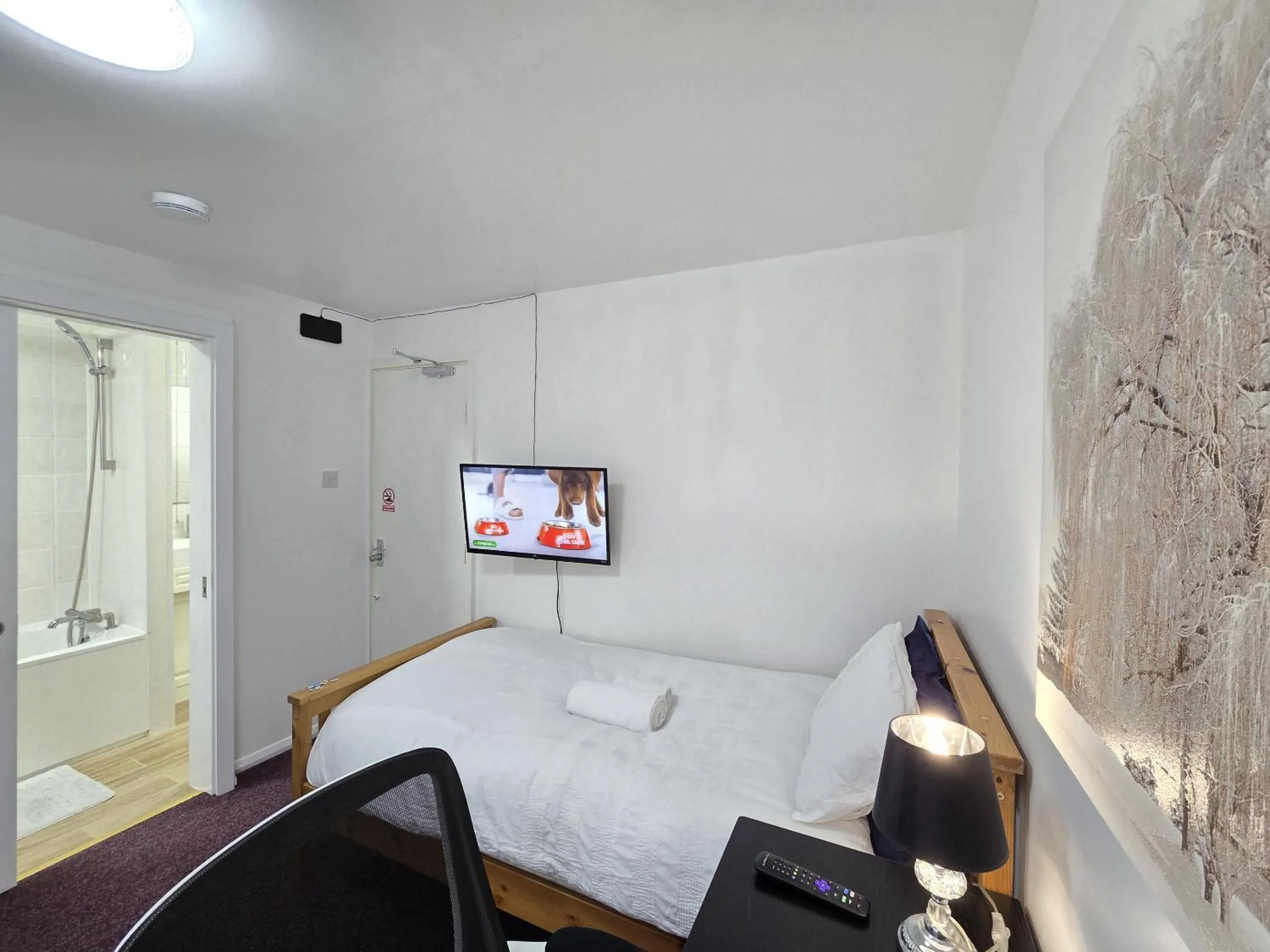 Bedroom, Bed in London Marylebone Grendon rooms