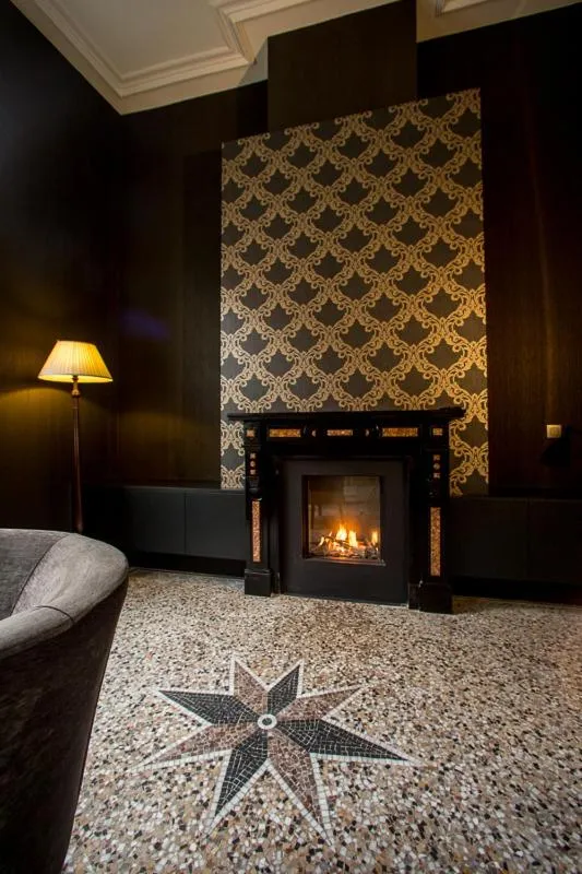 Living room in B&B Blomdaele