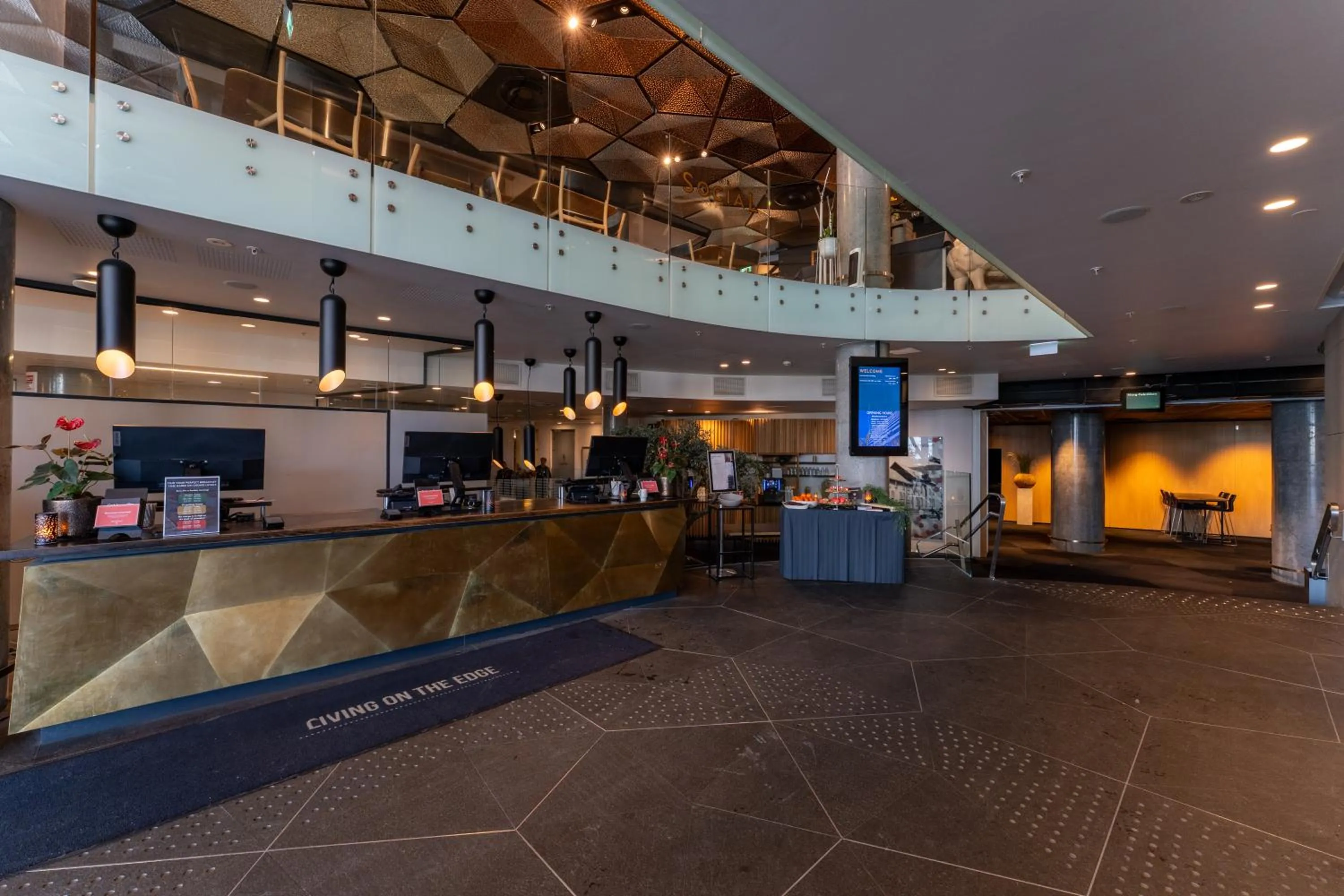 Lobby or reception in Clarion Hotel The Edge