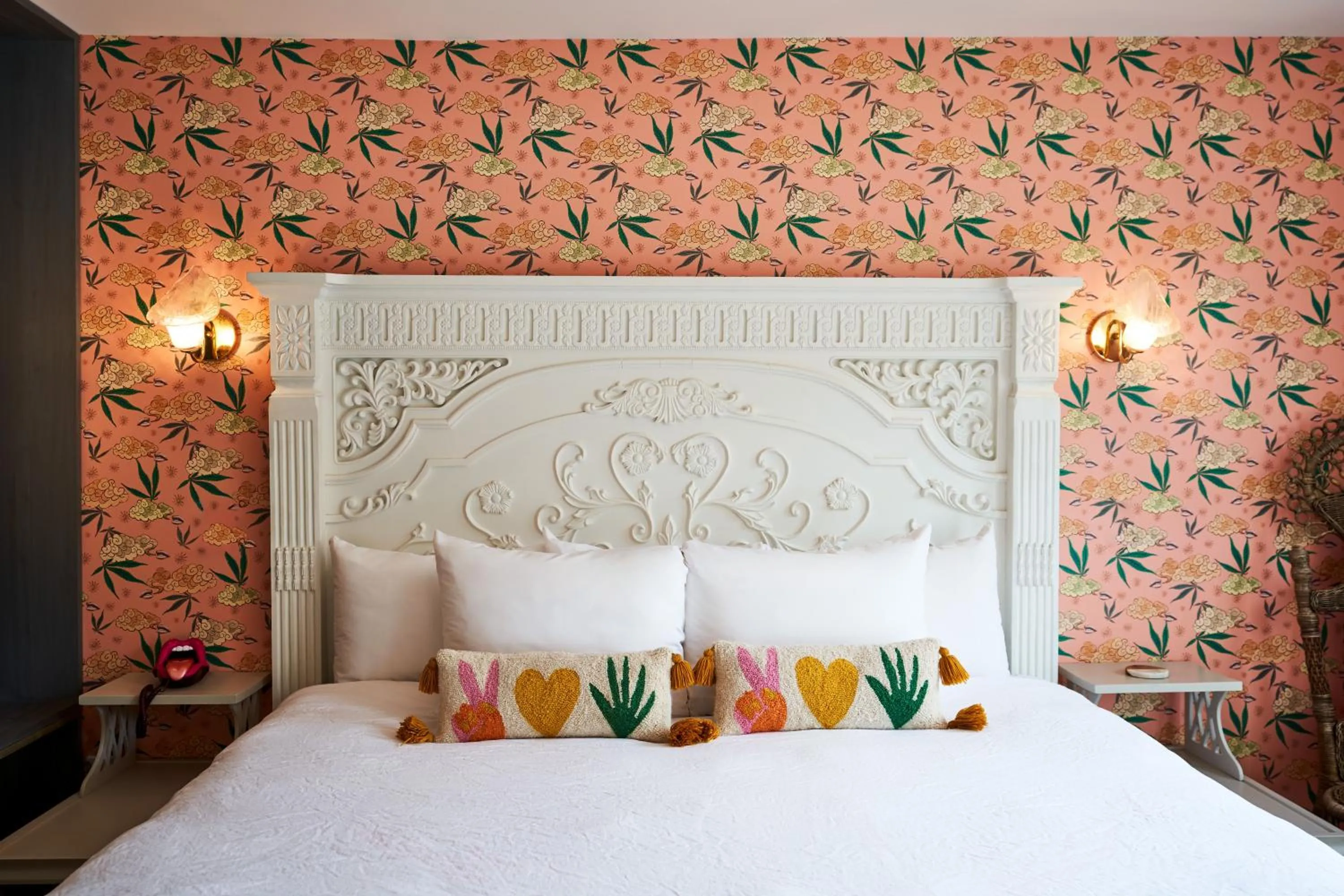 Bed in Motel Chelsea