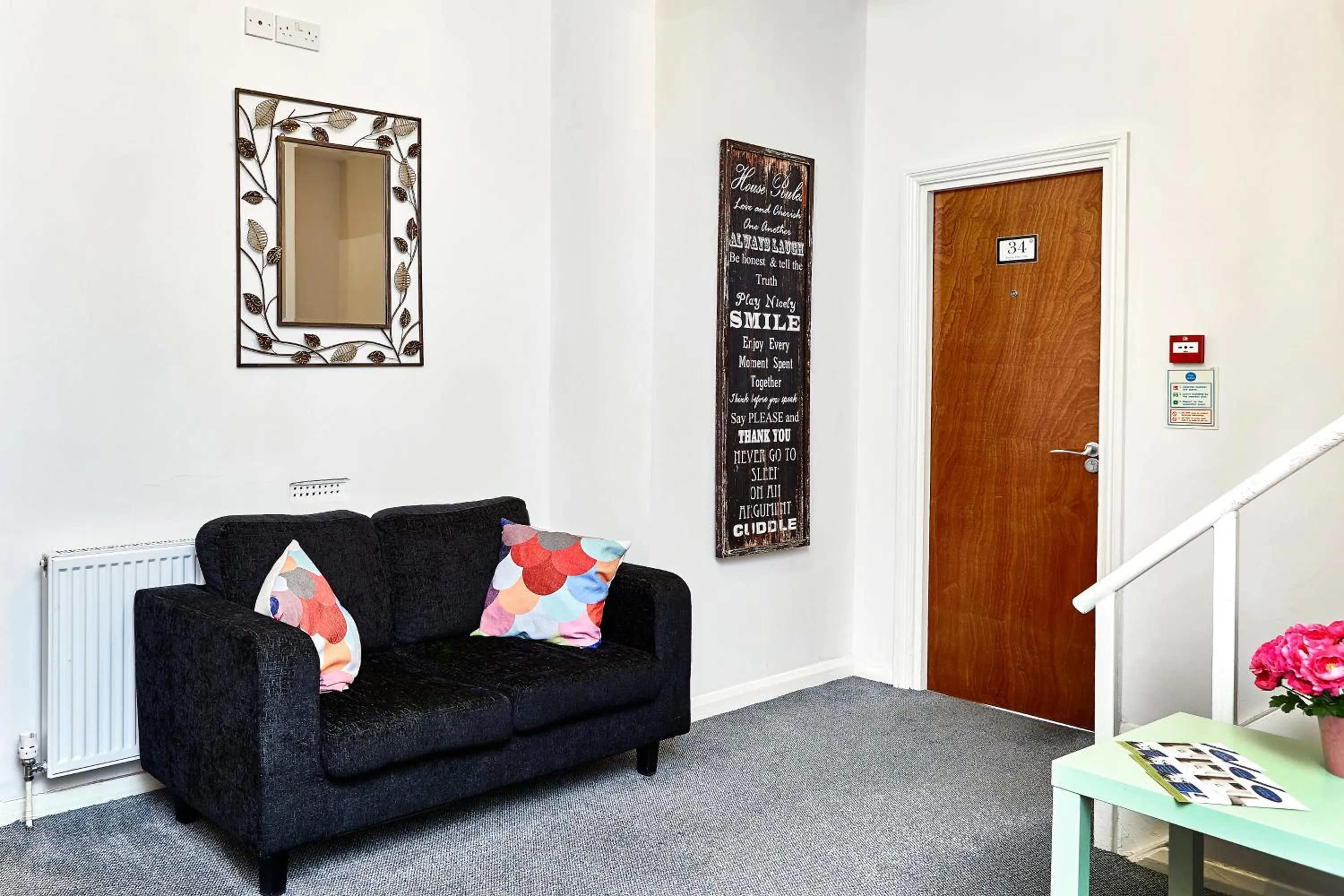 Communal lounge/ TV room in The ULH