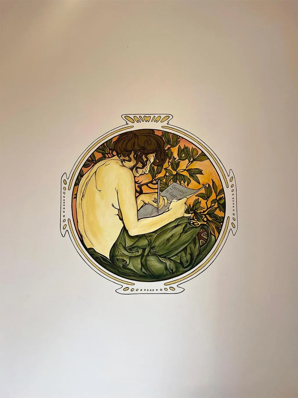 Decorative detail in United Lodge Hotel