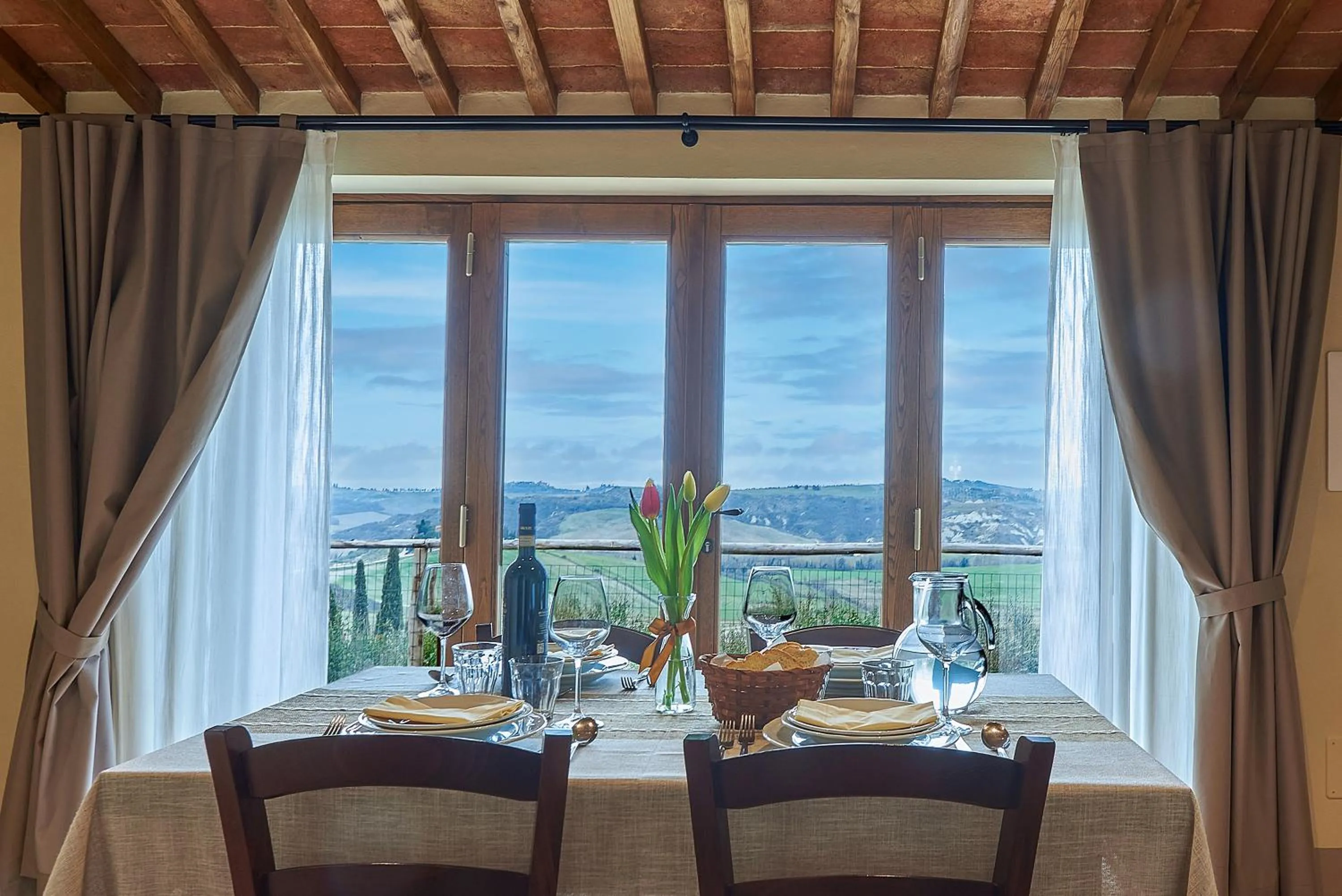 Balcony/Terrace in Agriturismo Bonello