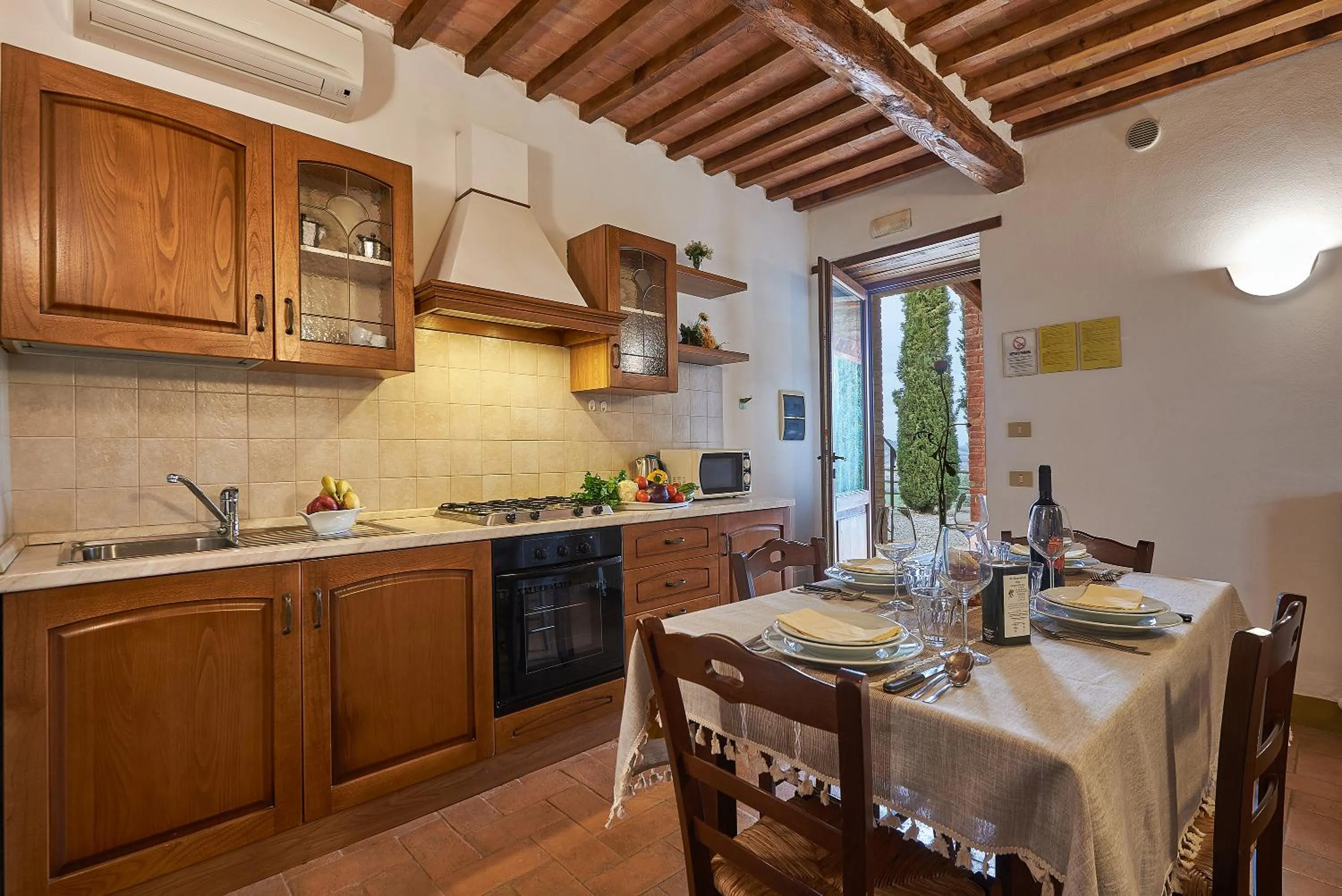 Kitchen or kitchenette in Agriturismo Bonello