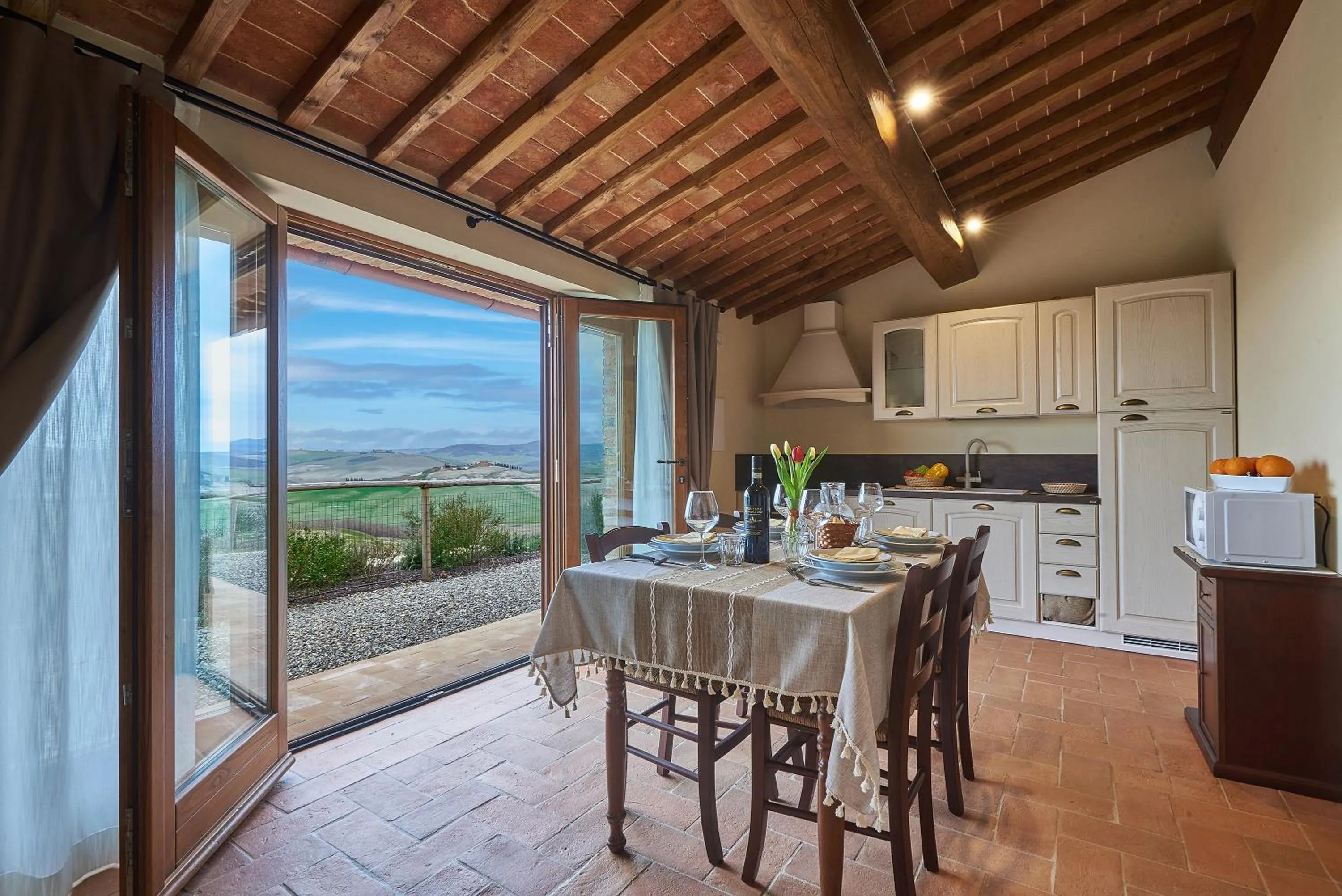 Kitchen or kitchenette in Agriturismo Bonello
