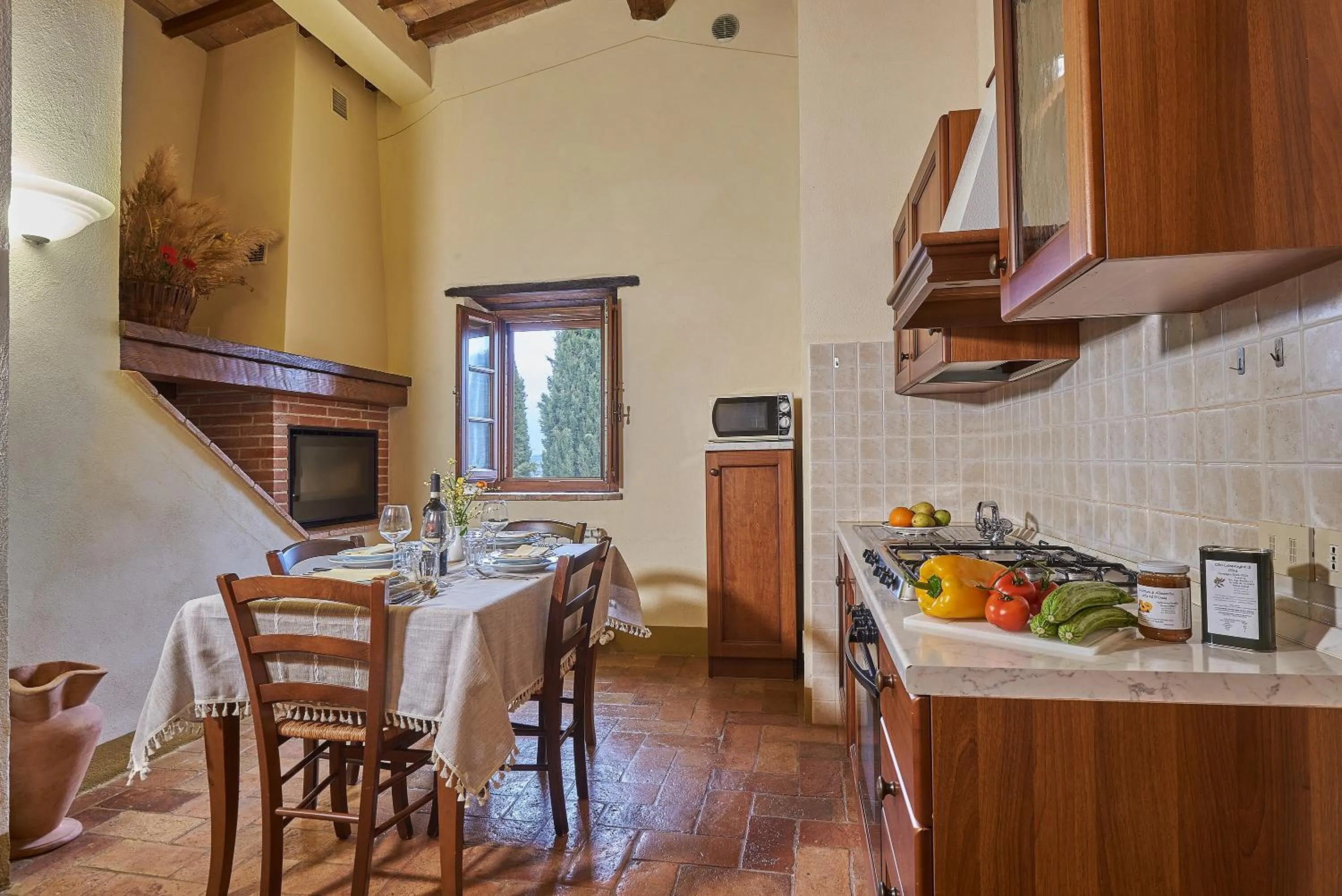 Dining area in Agriturismo Bonello