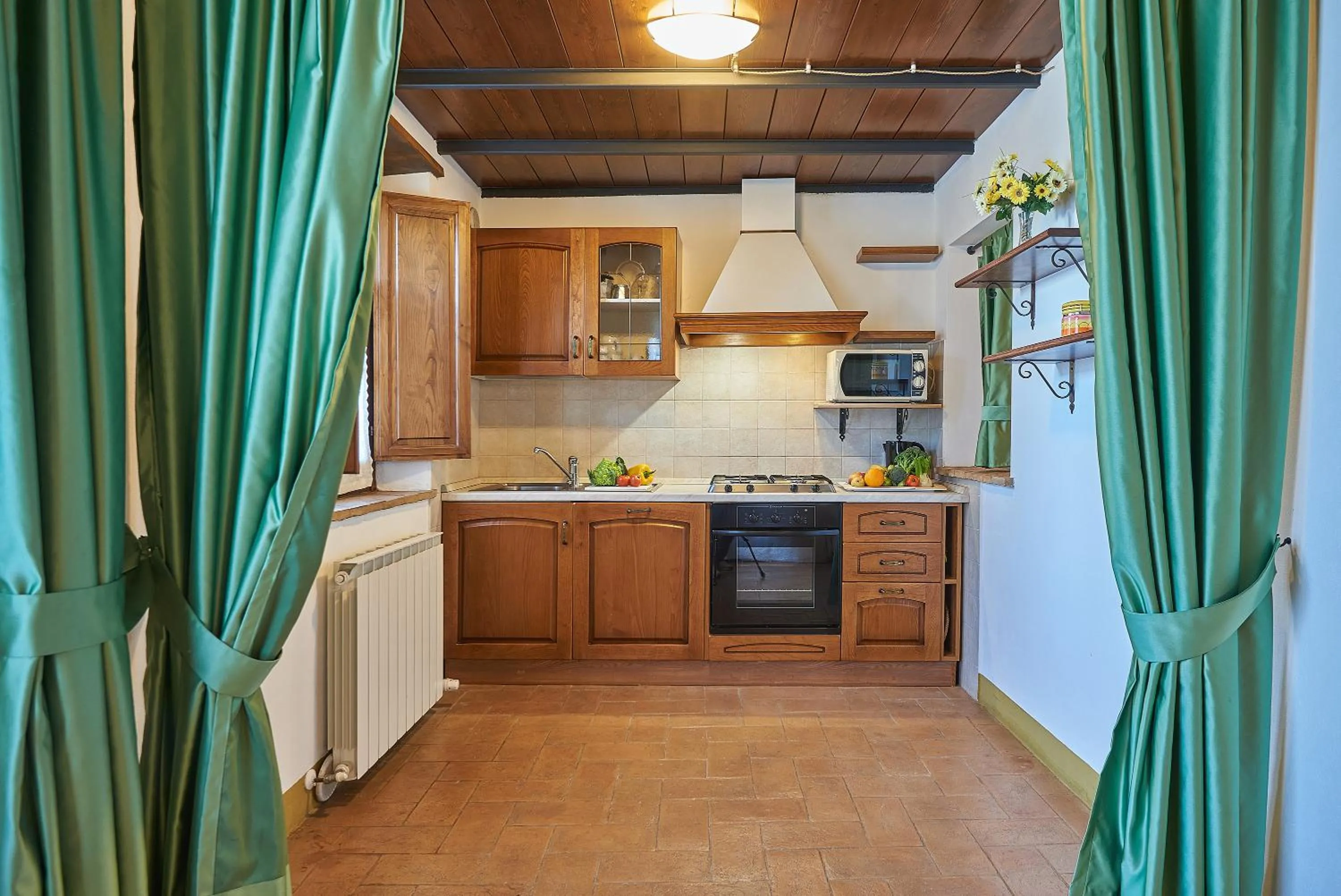 Kitchen or kitchenette in Agriturismo Bonello