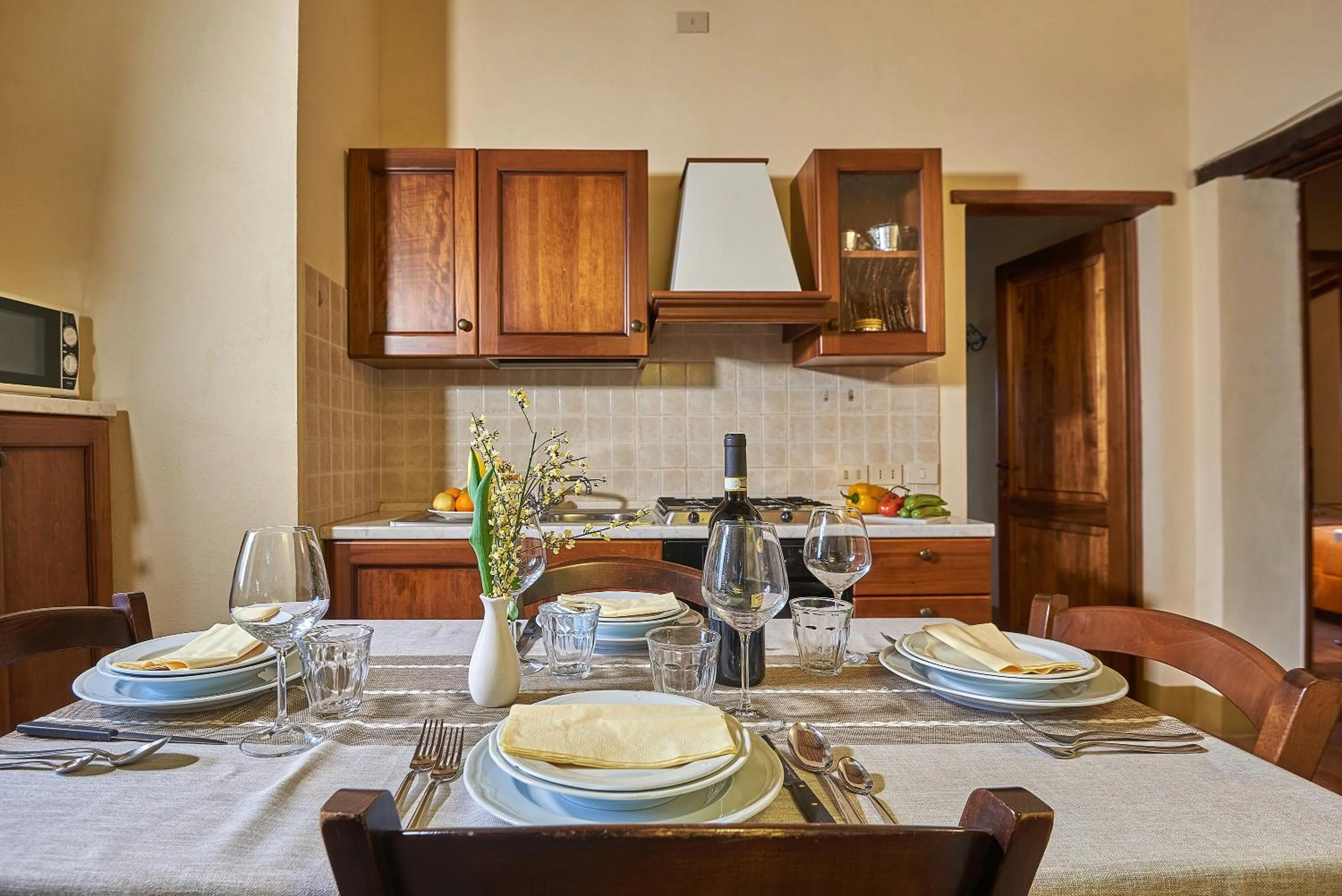 Kitchen or kitchenette in Agriturismo Bonello