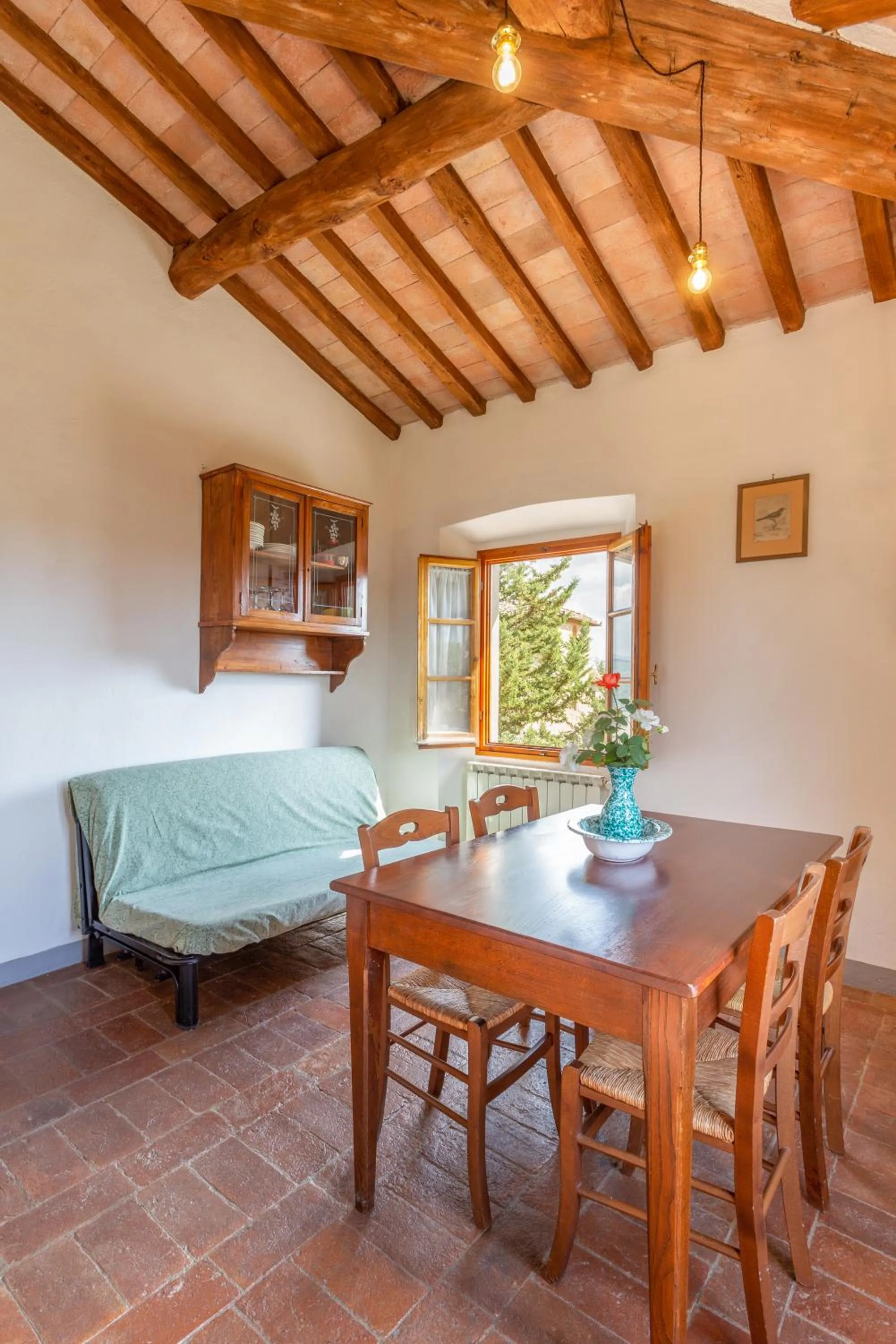 Living room in Fattoria Querceto