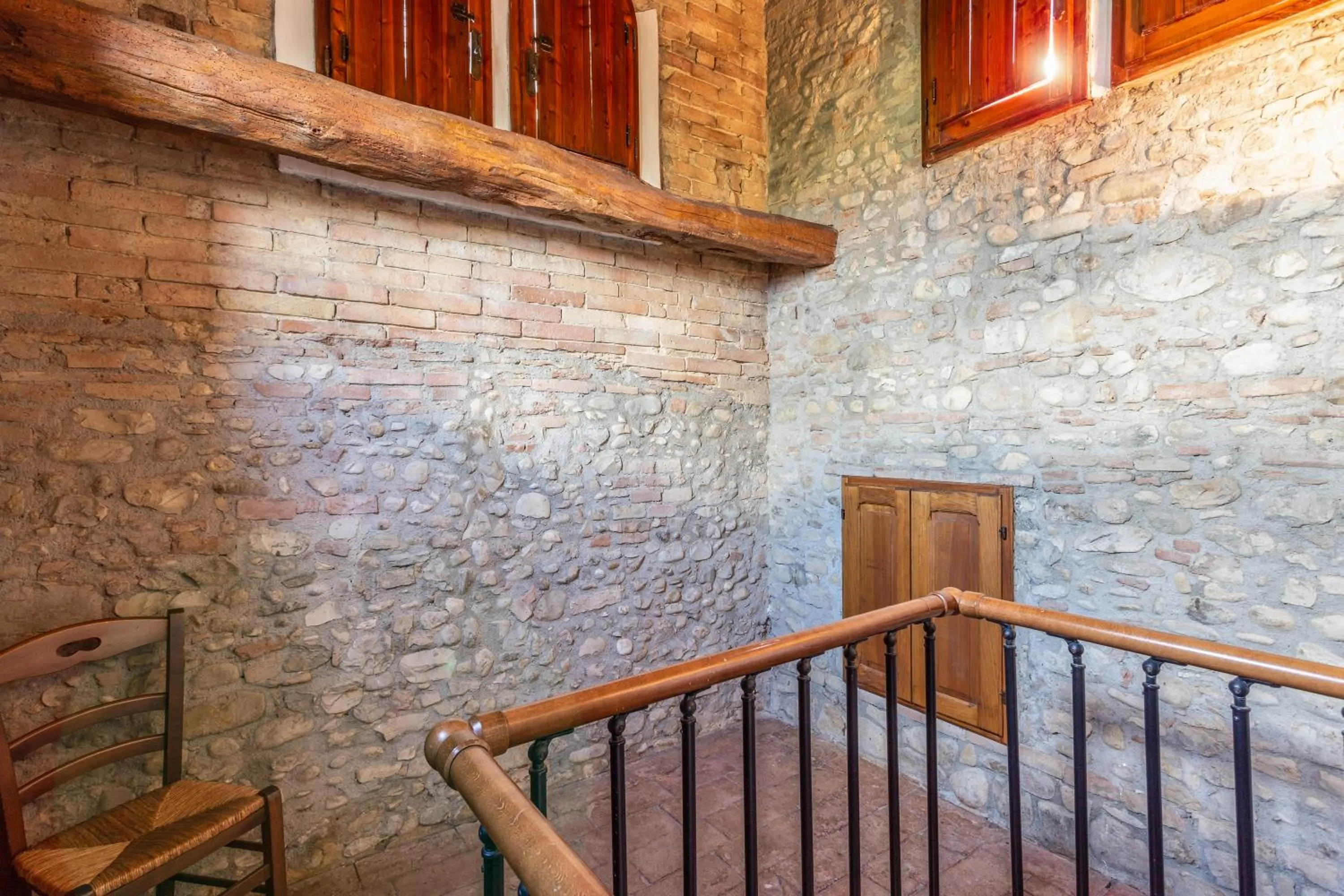 Decorative detail in Fattoria Querceto