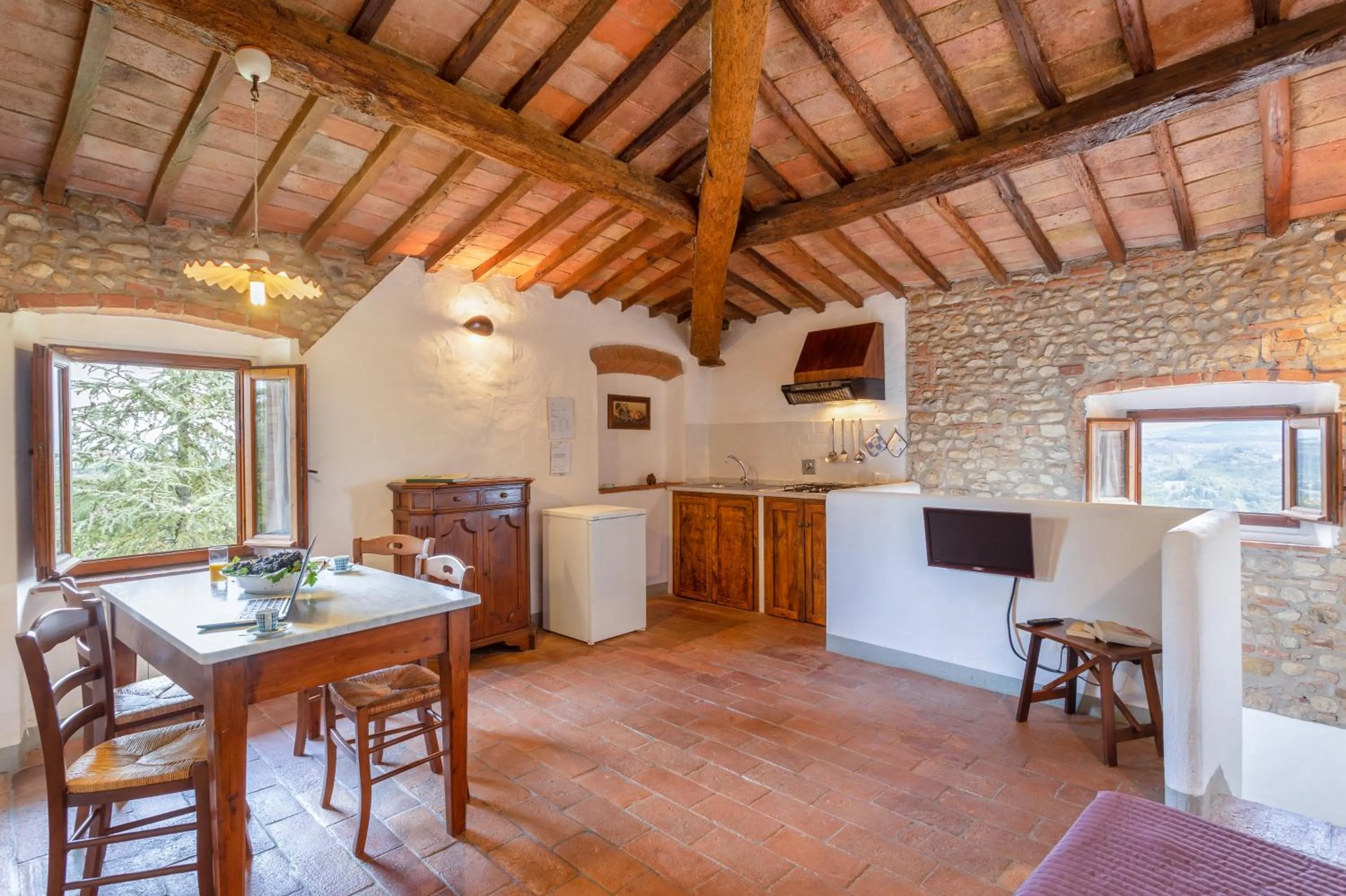 Kitchen or kitchenette in Fattoria Querceto