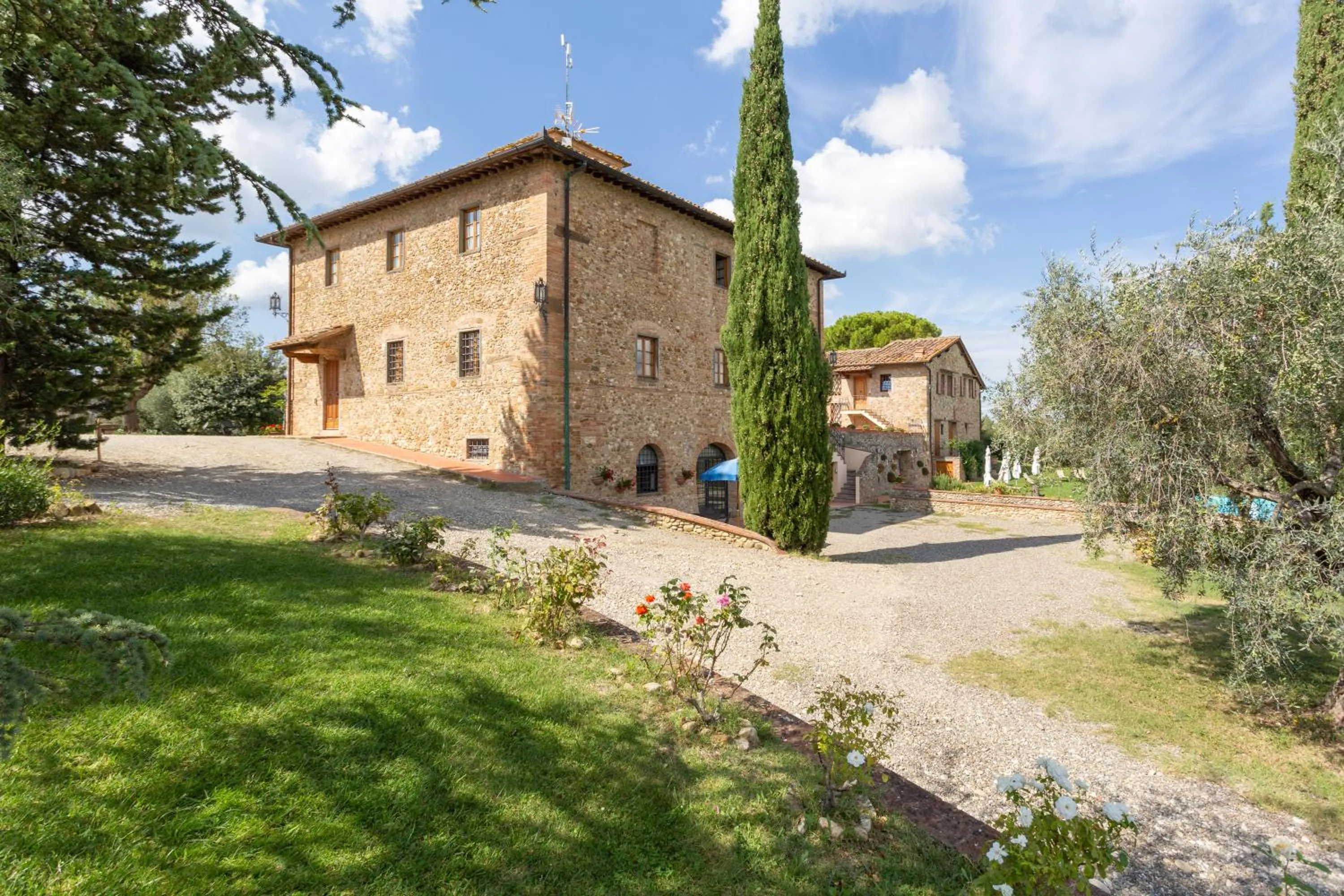 Facade/entrance in Fattoria Querceto
