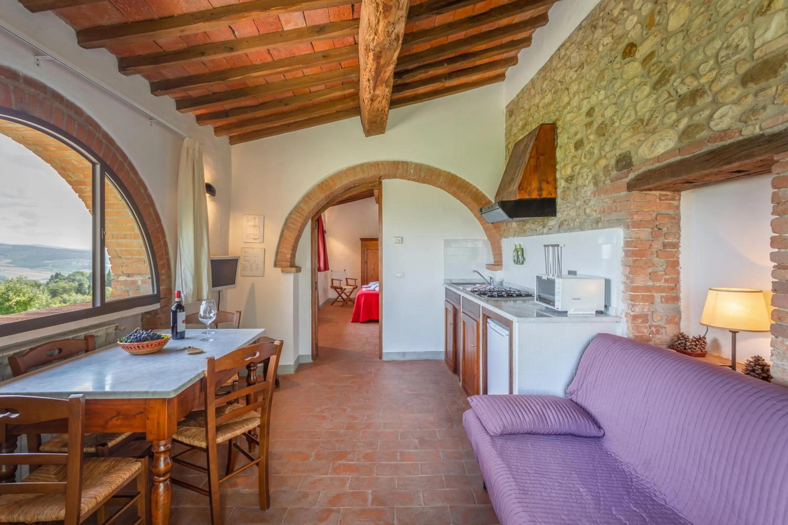 Kitchen or kitchenette in Fattoria Querceto