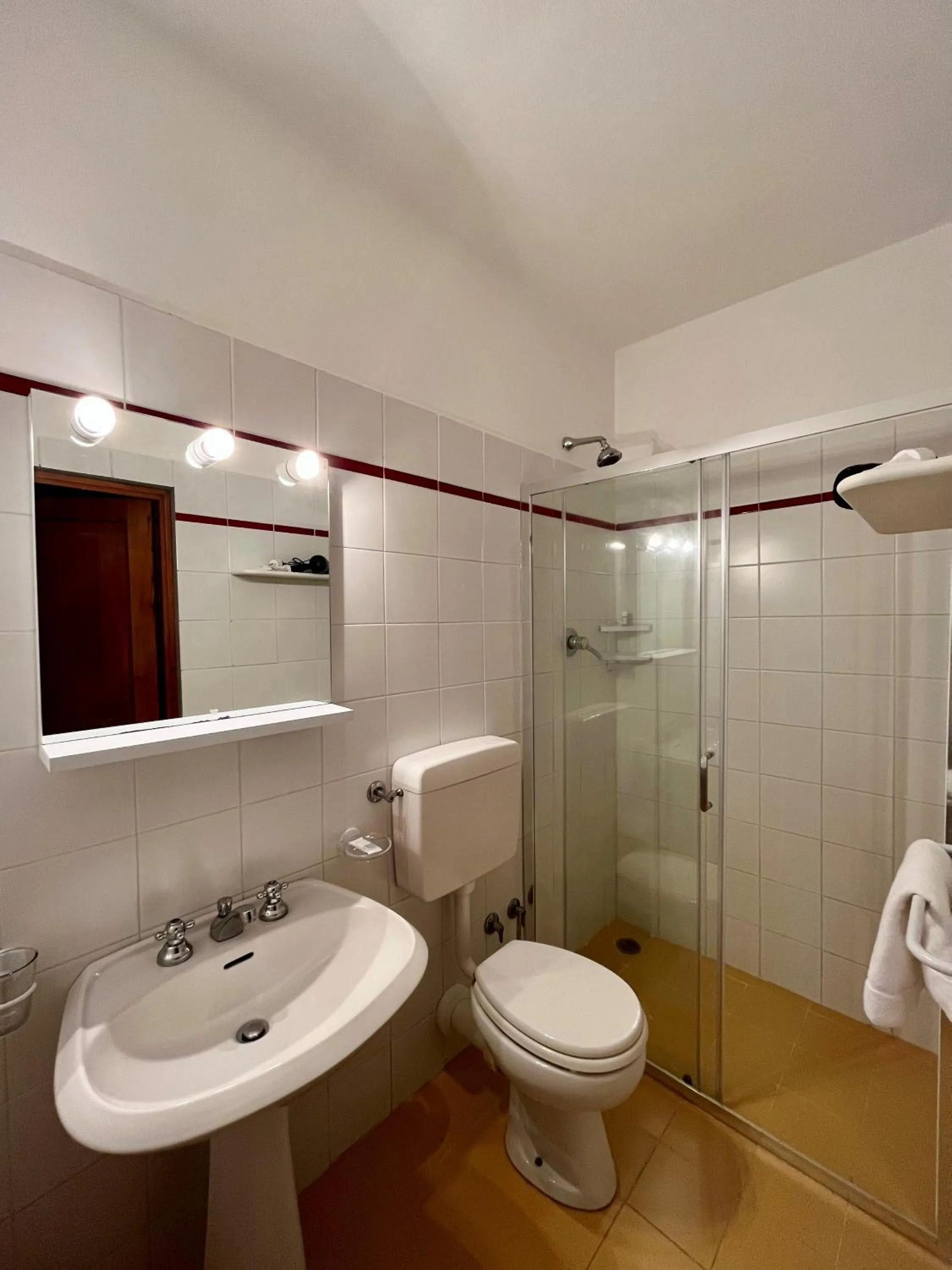 Shower in Fattoria Querceto