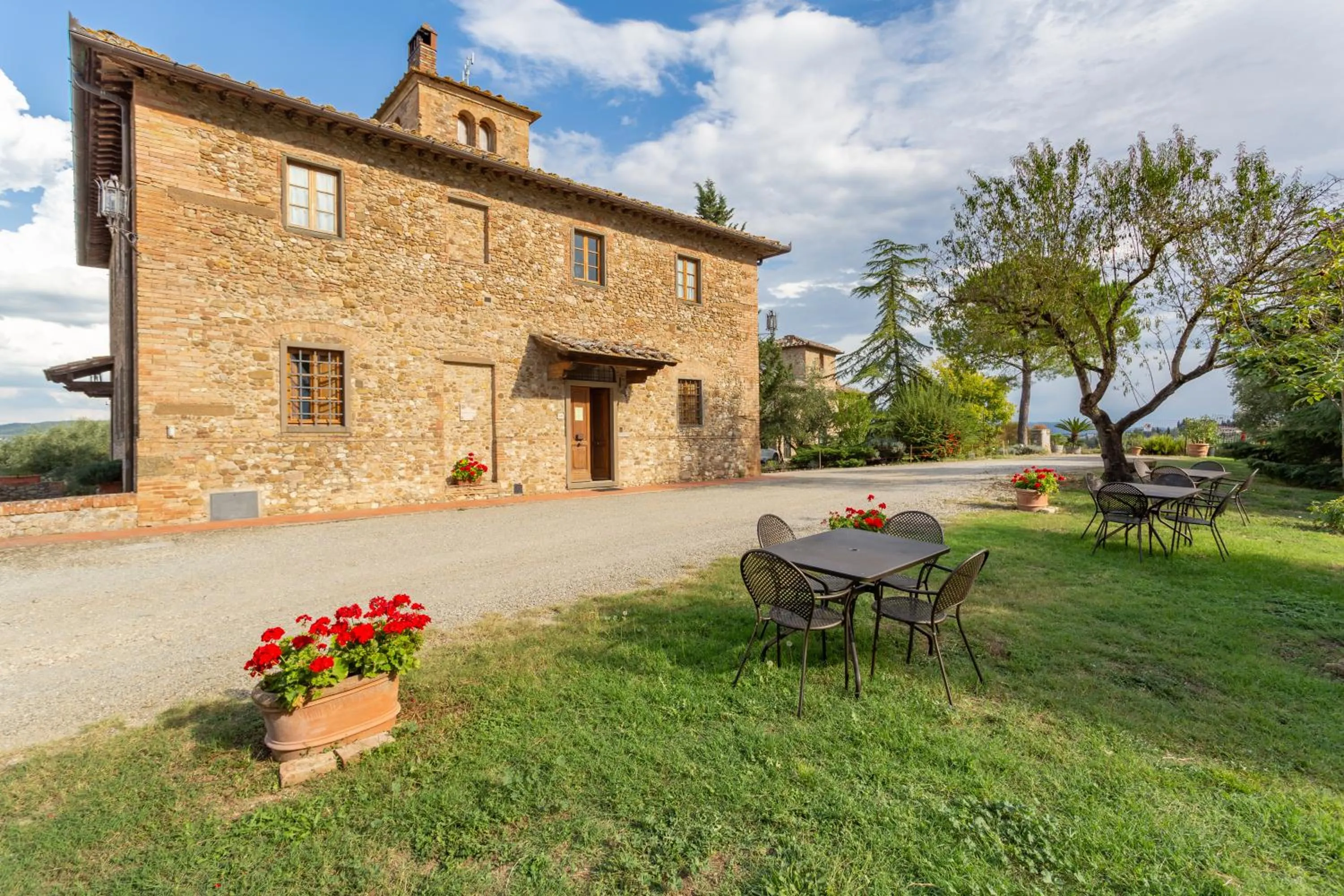 Facade/entrance in Fattoria Querceto