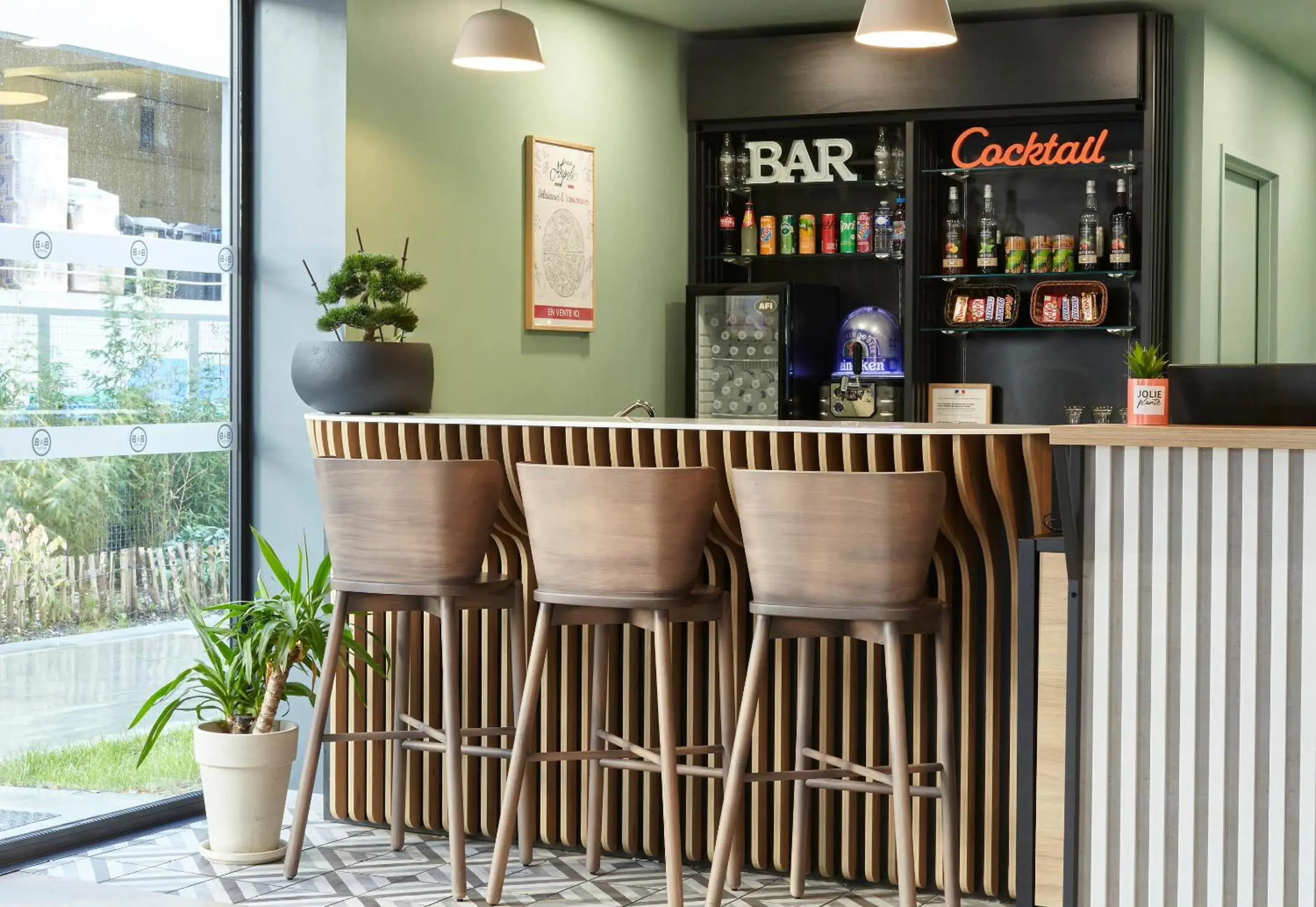 Lounge or bar in B&B HOTEL Paris Ivry Quai de Seine Lounge or bar in B&B HOTEL Paris Ivry Quai de Seine