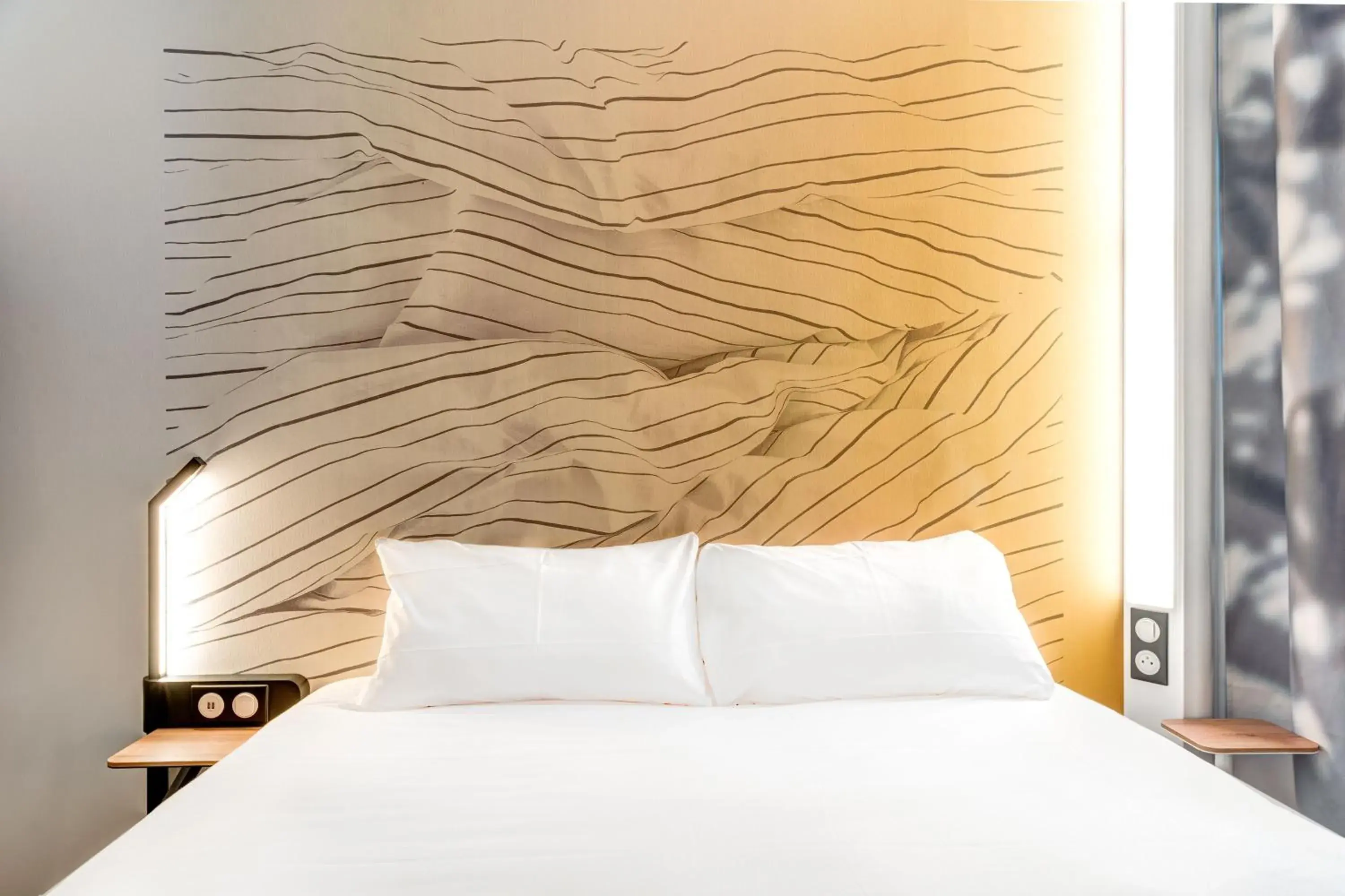 Bedroom, Bed in B&B HOTEL Paris Ivry Quai de Seine Bedroom, Bed in B&B HOTEL Paris Ivry Quai de Seine