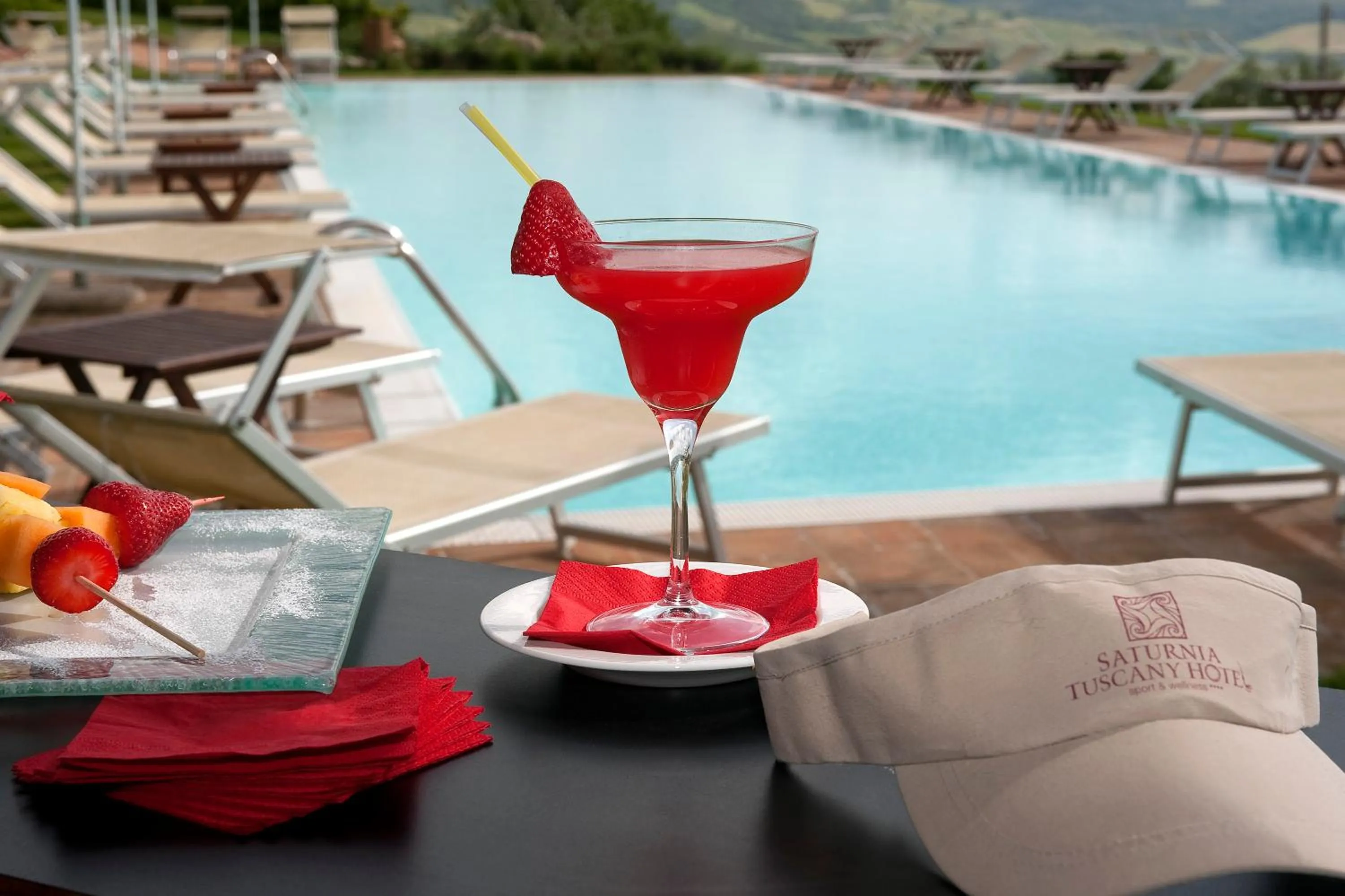 Swimming pool in Saturnia Tuscany Hotel