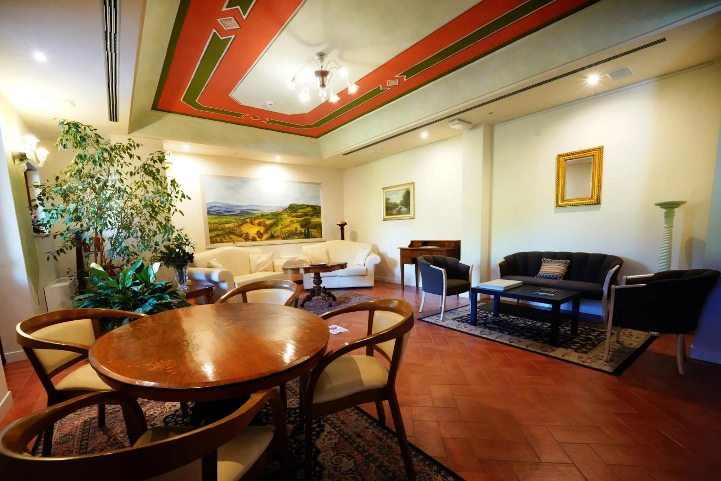 Living room in Saturnia Tuscany Hotel