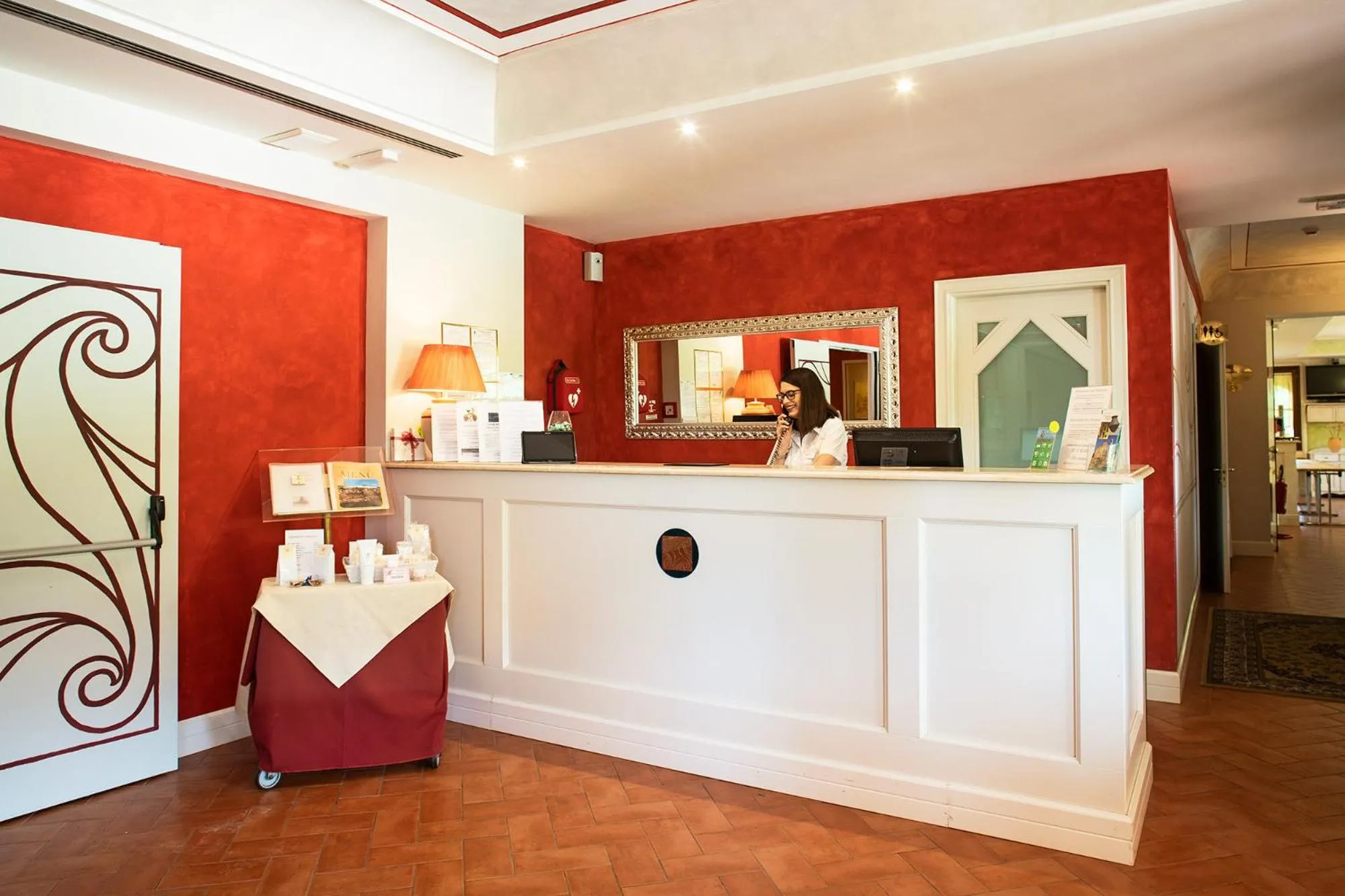 Lobby or reception in Saturnia Tuscany Hotel