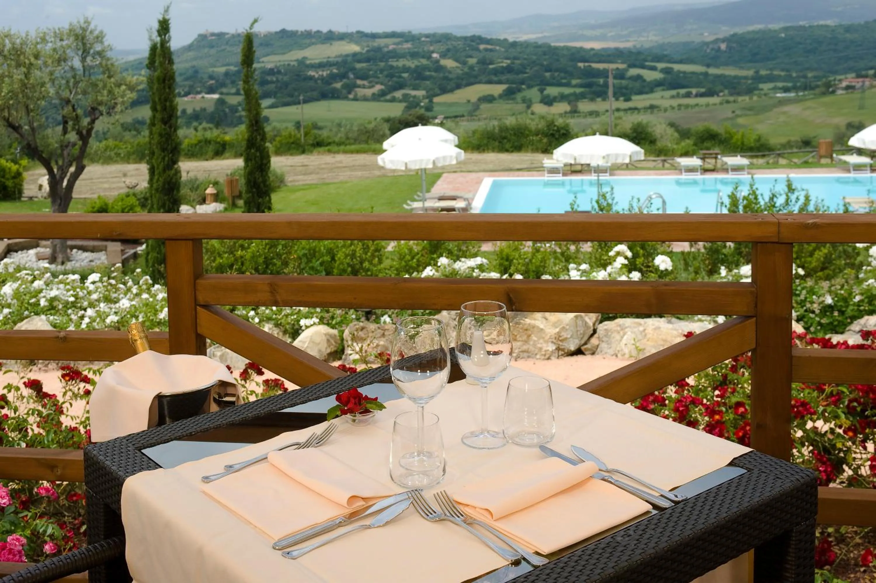 Restaurant/places to eat in Saturnia Tuscany Hotel