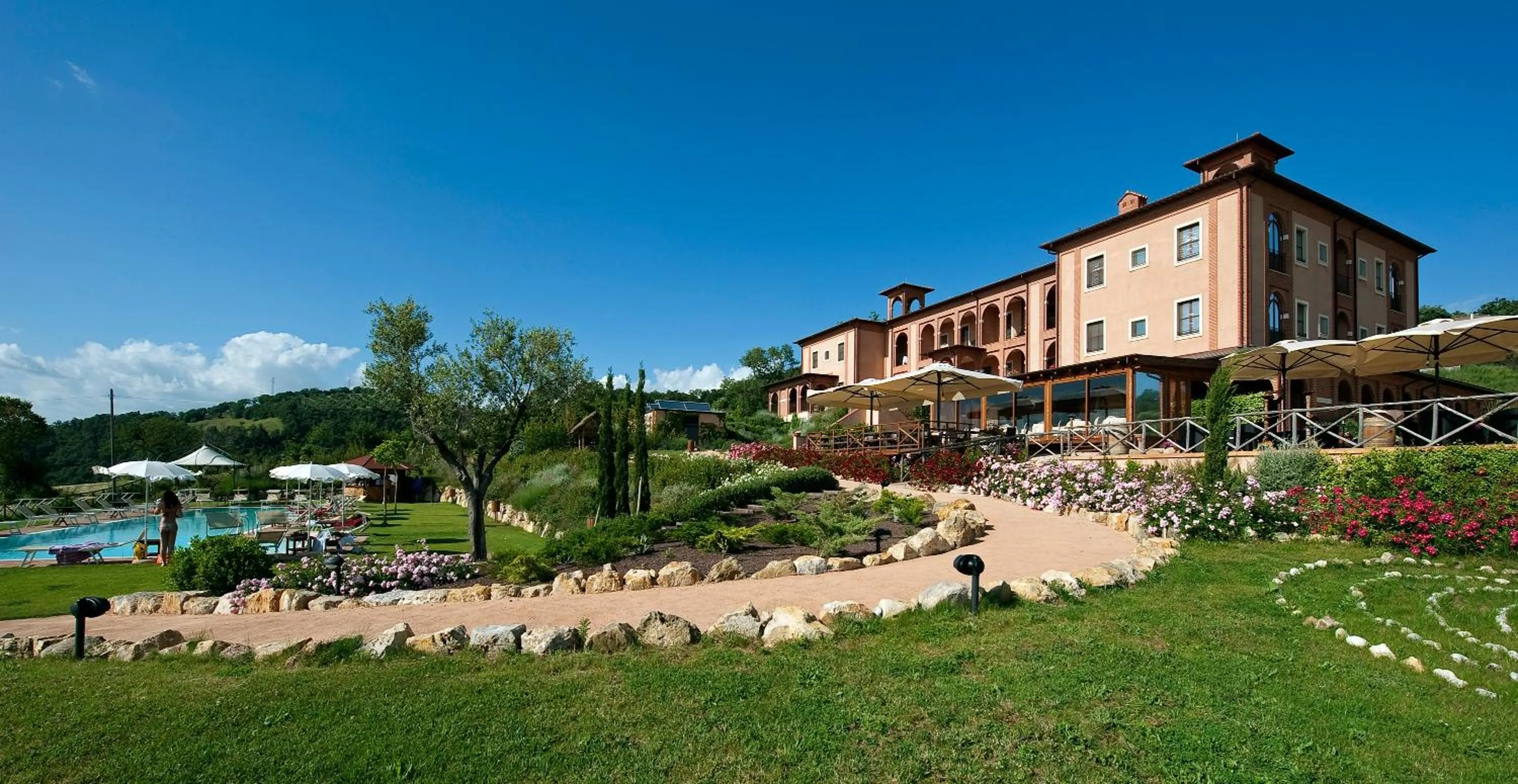 Property building in Saturnia Tuscany Hotel