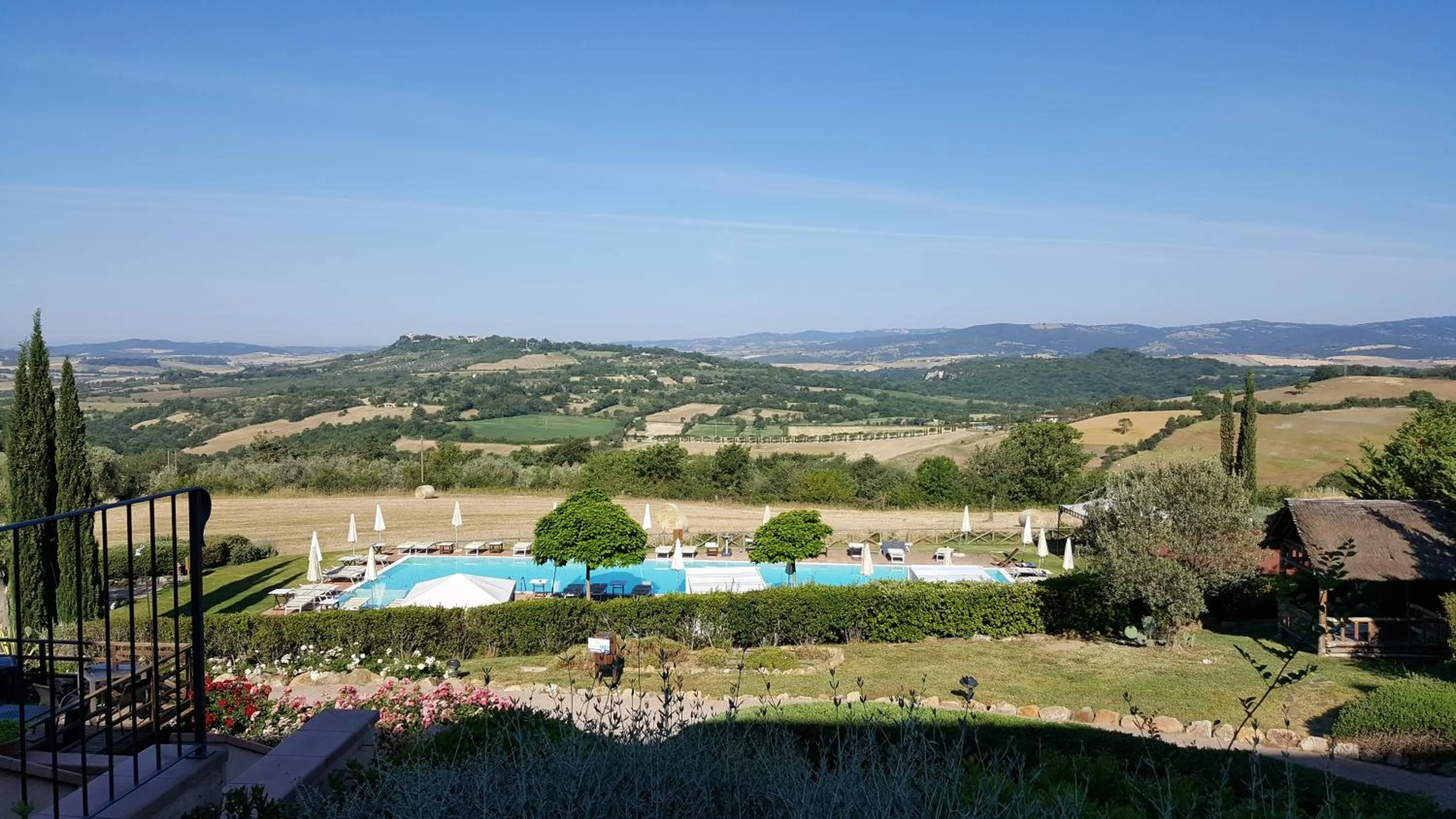 Garden in Saturnia Tuscany Hotel