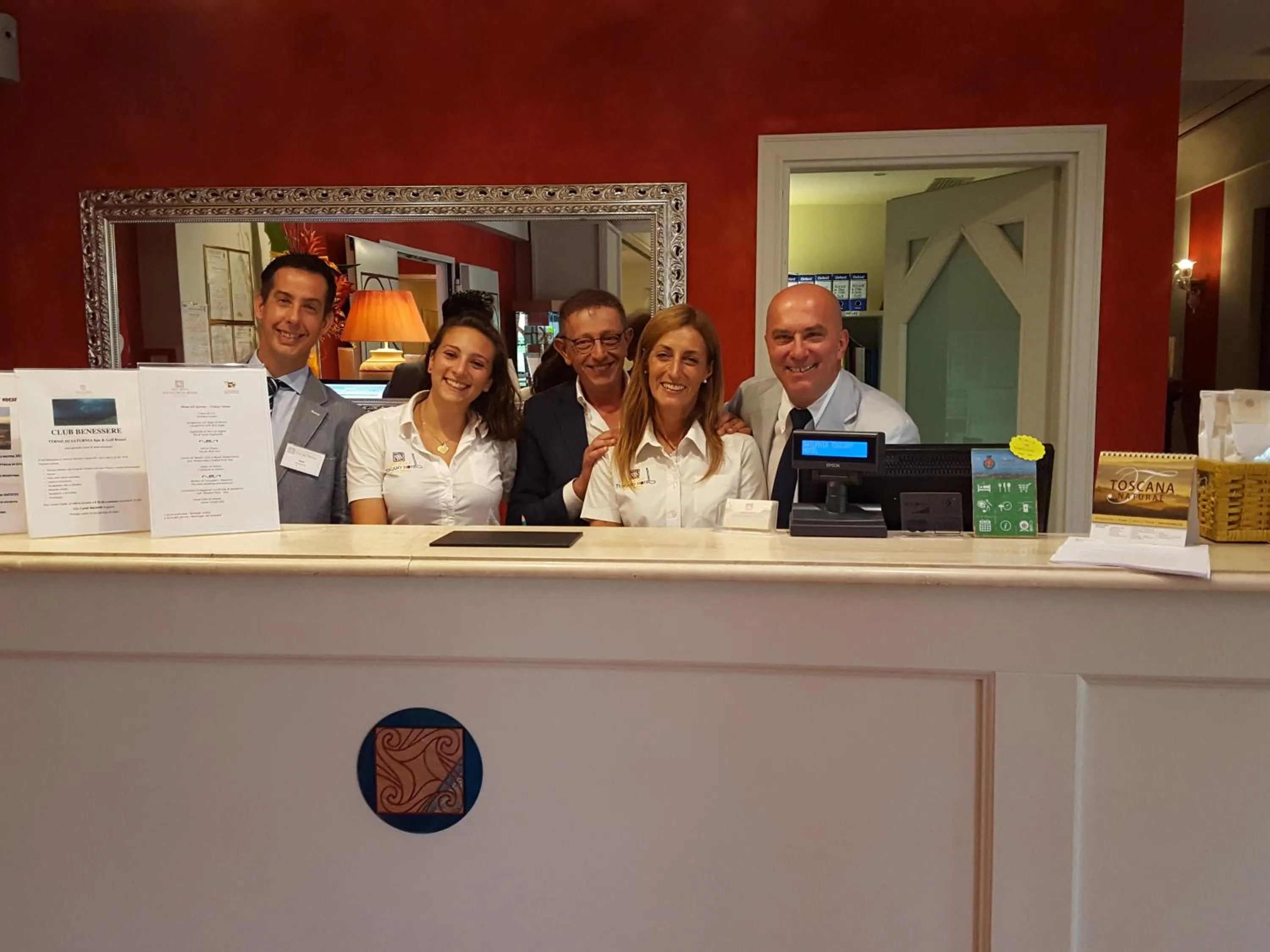 Staff in Saturnia Tuscany Hotel