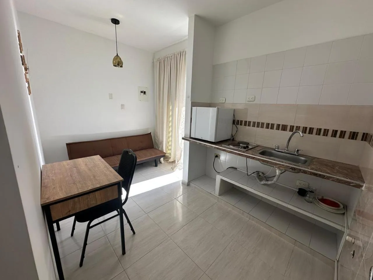 Kitchen or kitchenette in HOTEL EBENEZER