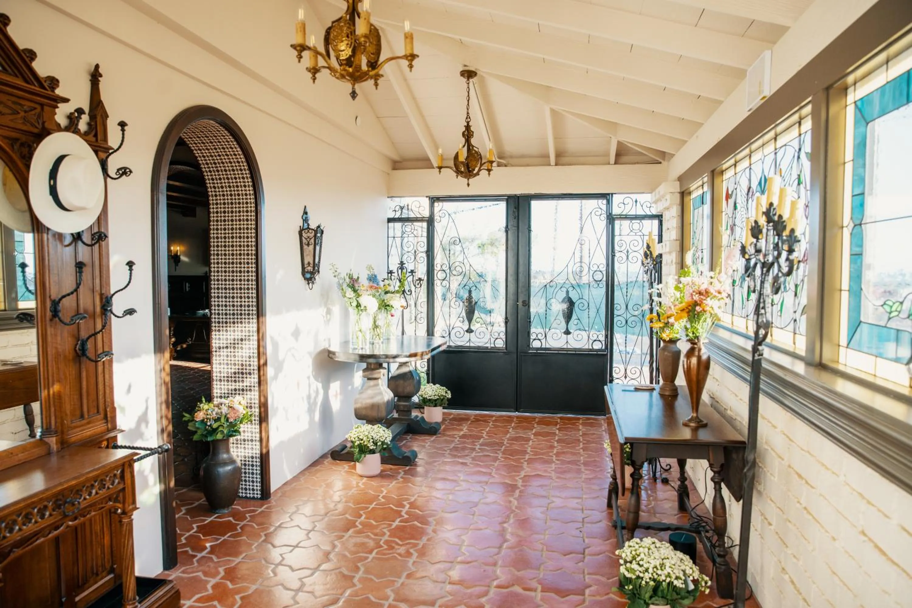 Lobby or reception in El Caminante Bar & Bungalows