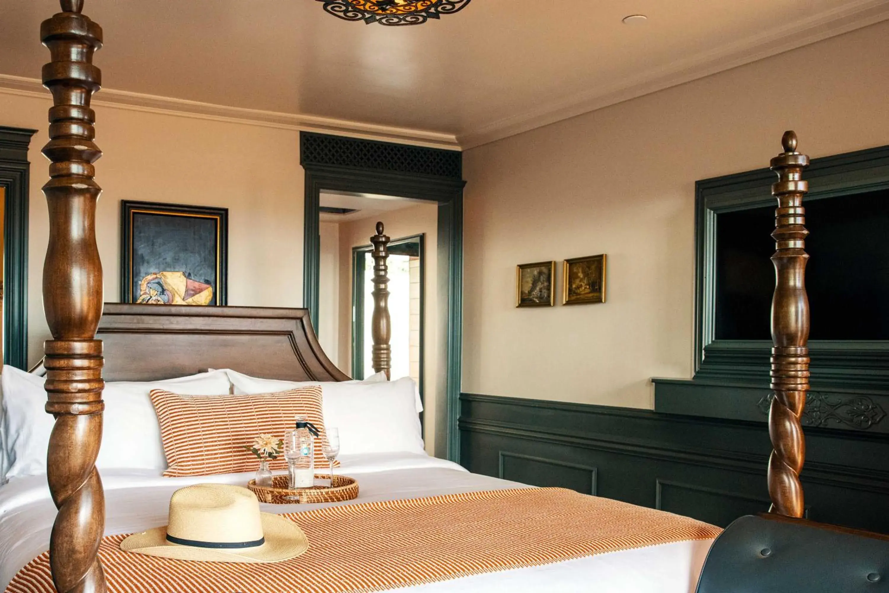 Bed in El Caminante Bar & Bungalows Bed in El Caminante Bar & Bungalows