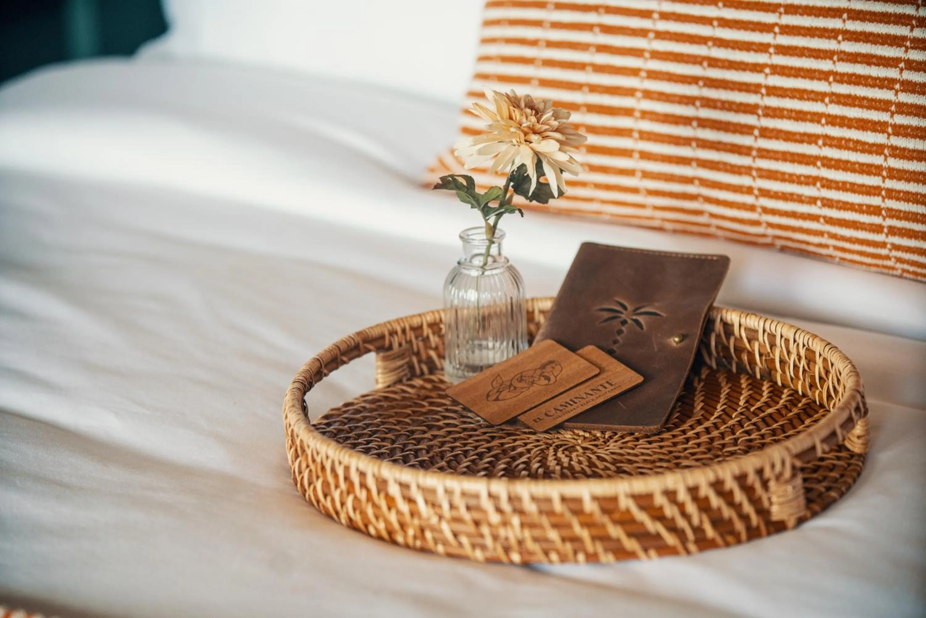 Bed in El Caminante Bar & Bungalows