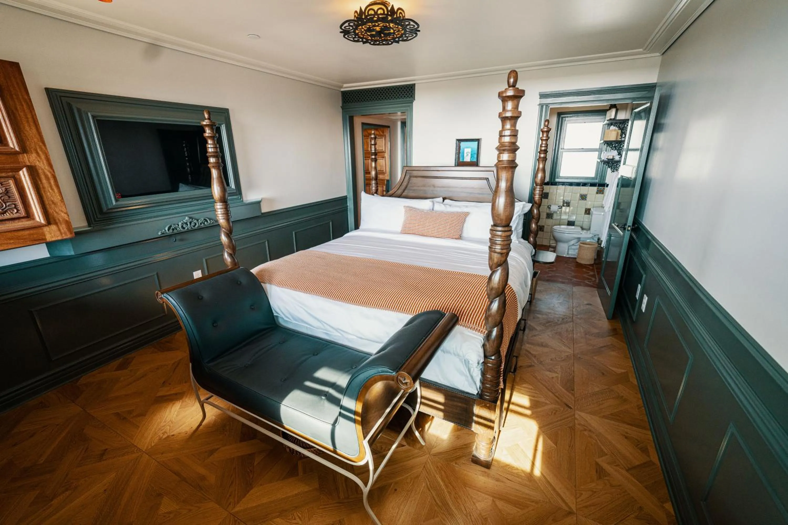 Bedroom, Bed in El Caminante Bar & Bungalows