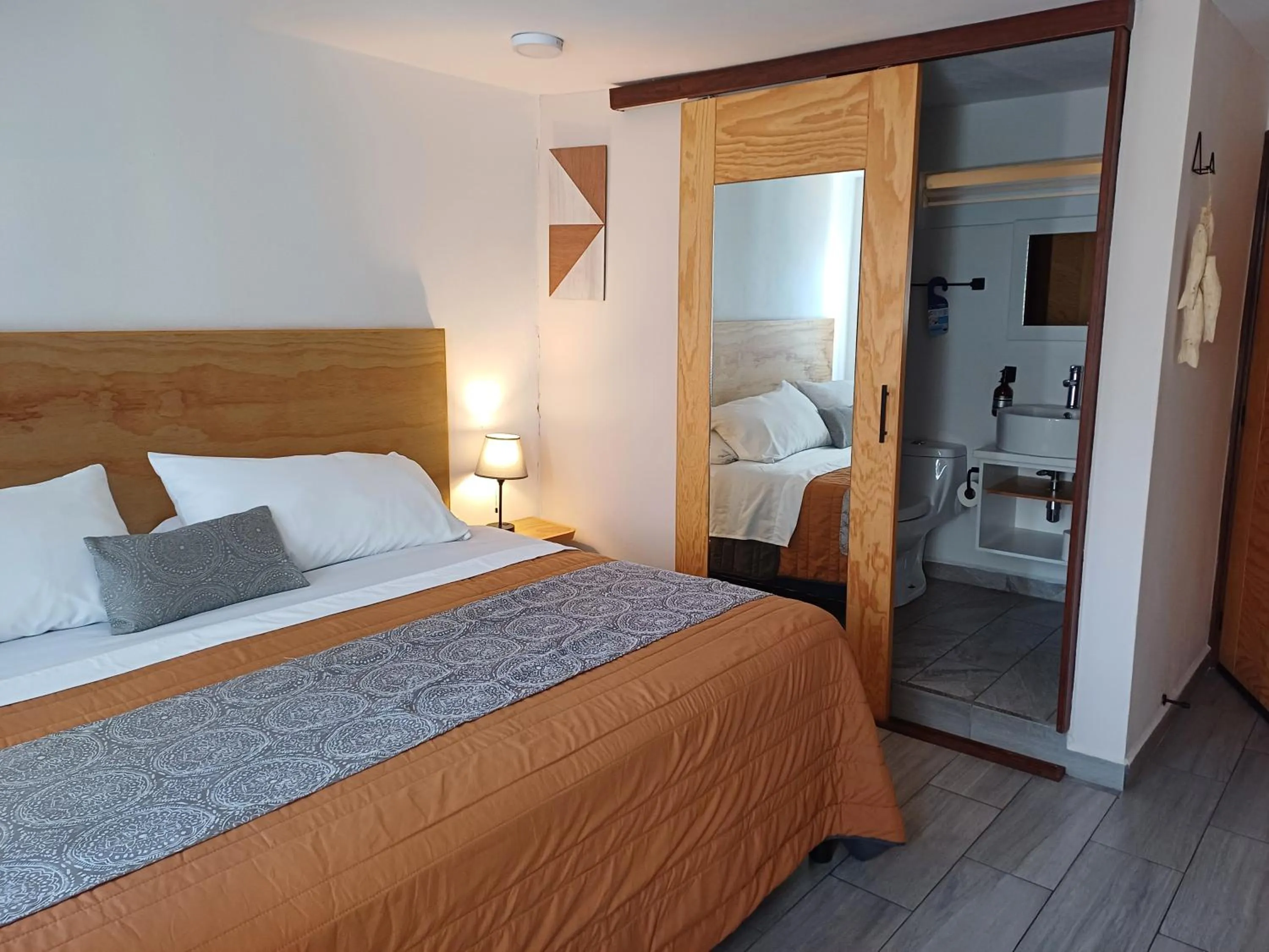 Bed in Hotel Ciclovía & Terraza