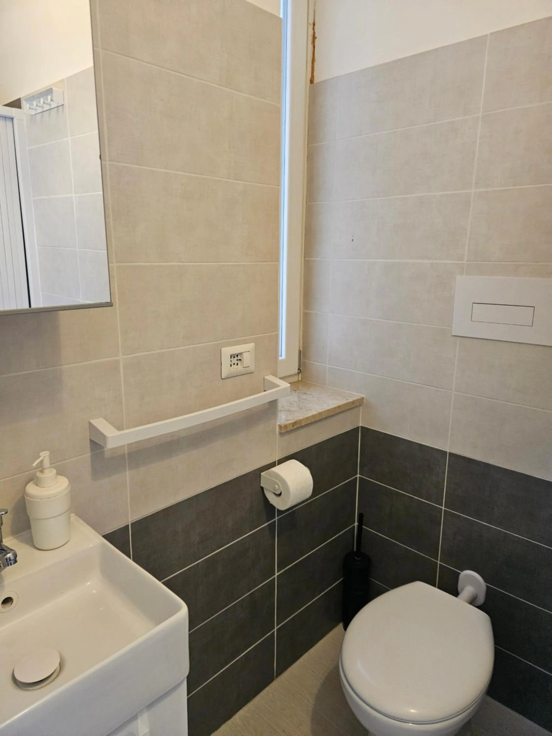 Toilet in B&B Via Nazionale