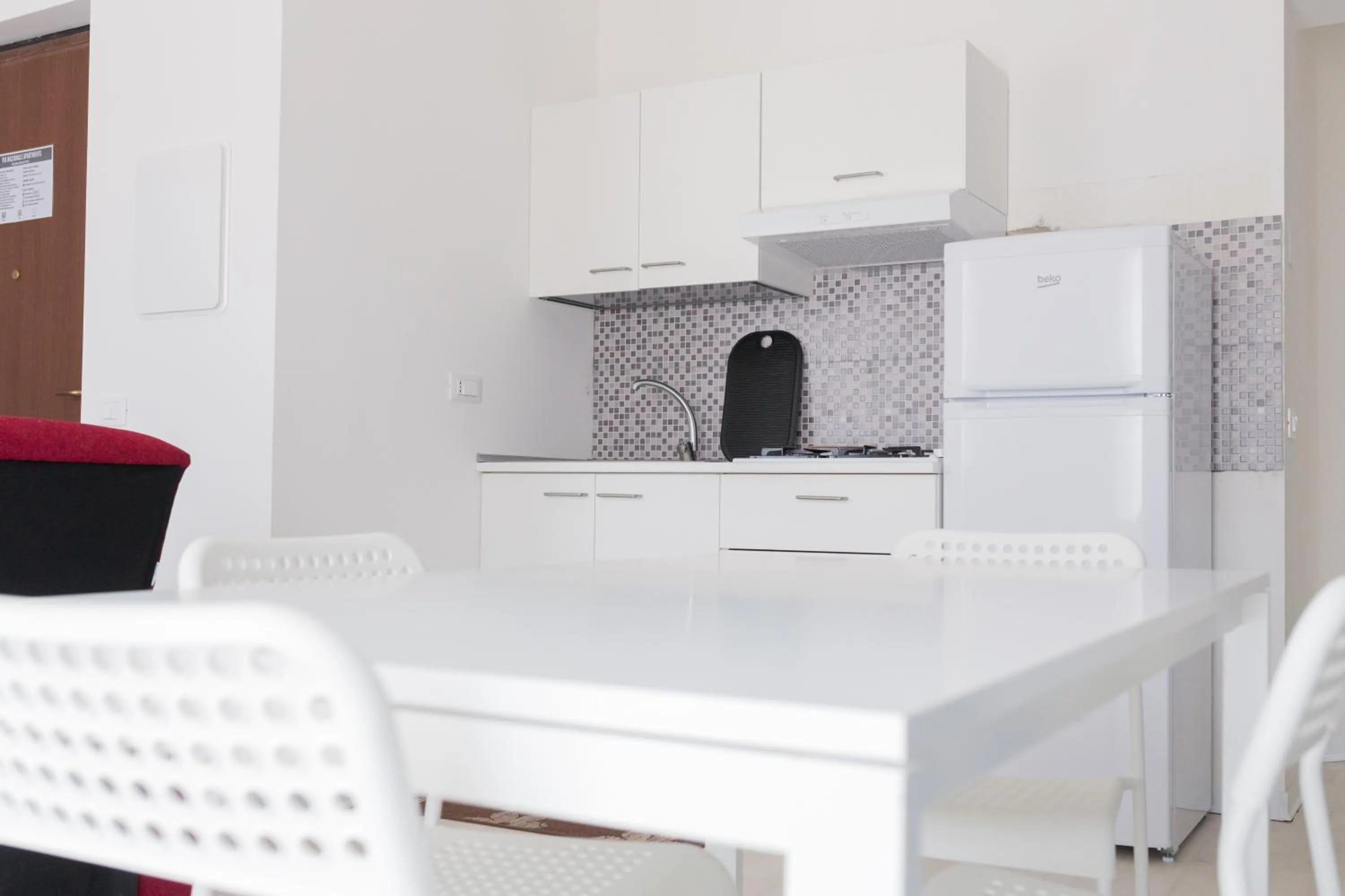 Kitchen or kitchenette in B&B Via Nazionale