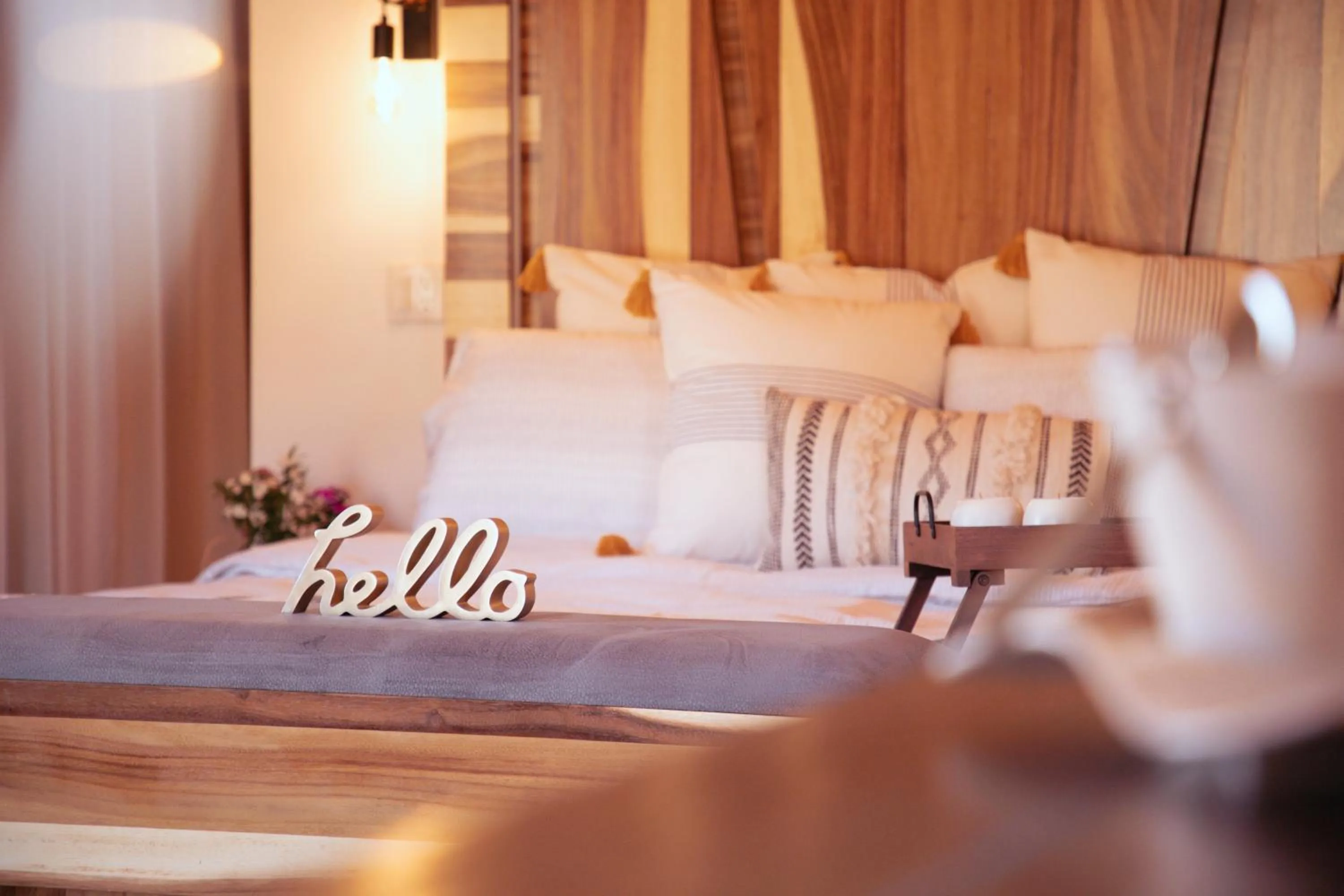 Bed in Indomito Resort & Hotel Boutique