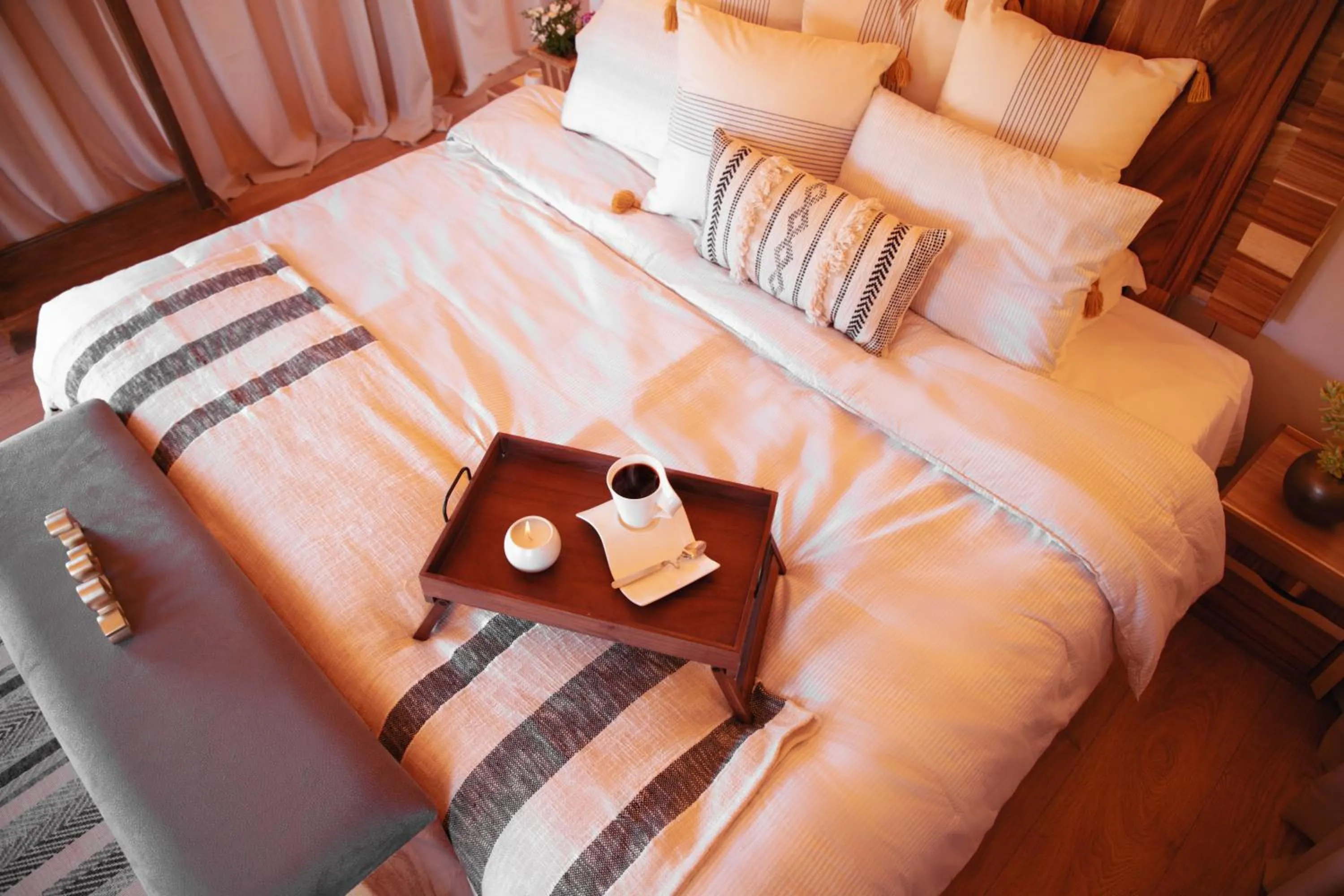 Bed in Indomito Resort & Hotel Boutique