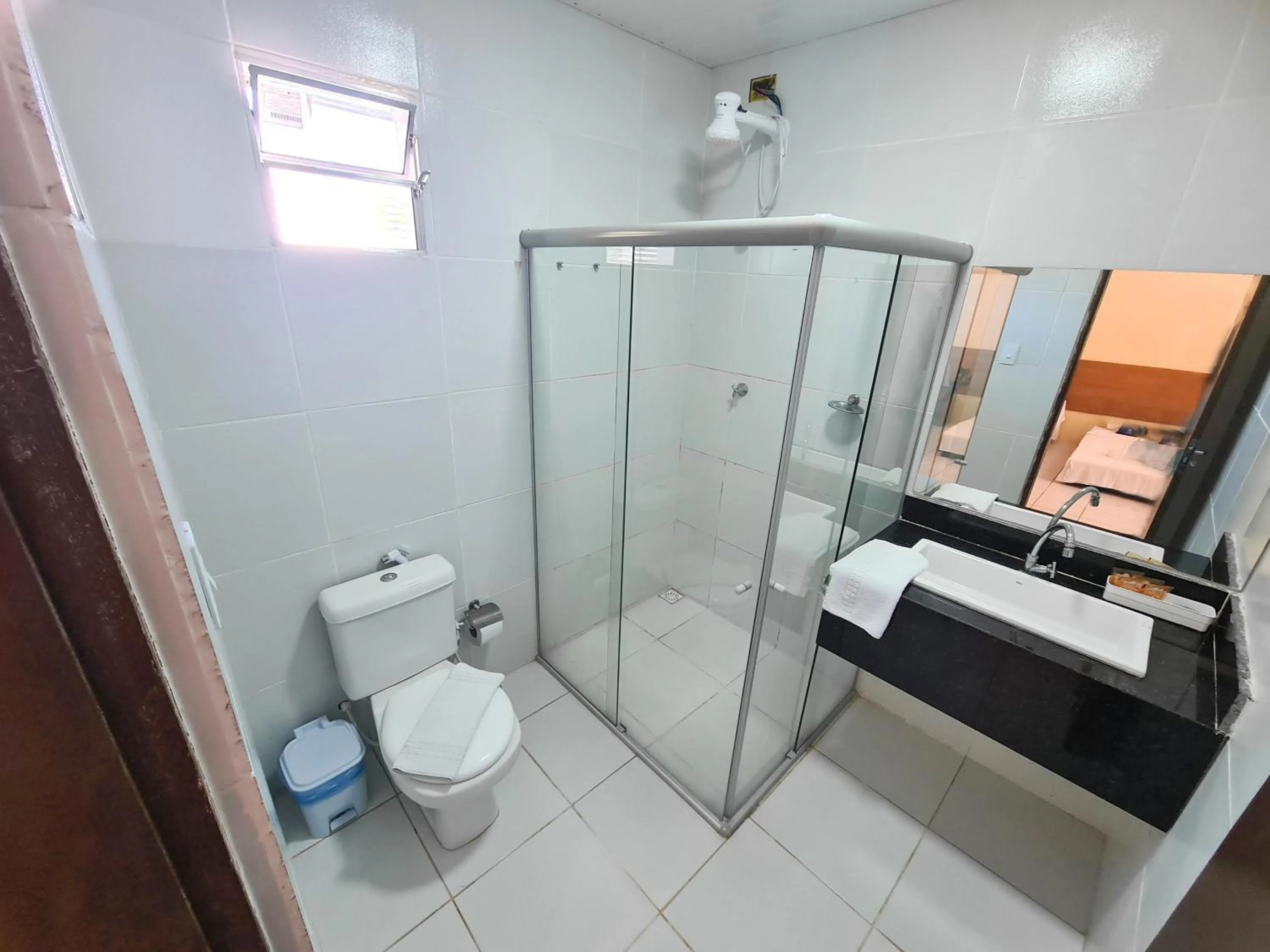 Shower in Arena Carneiros Hotel by AFT