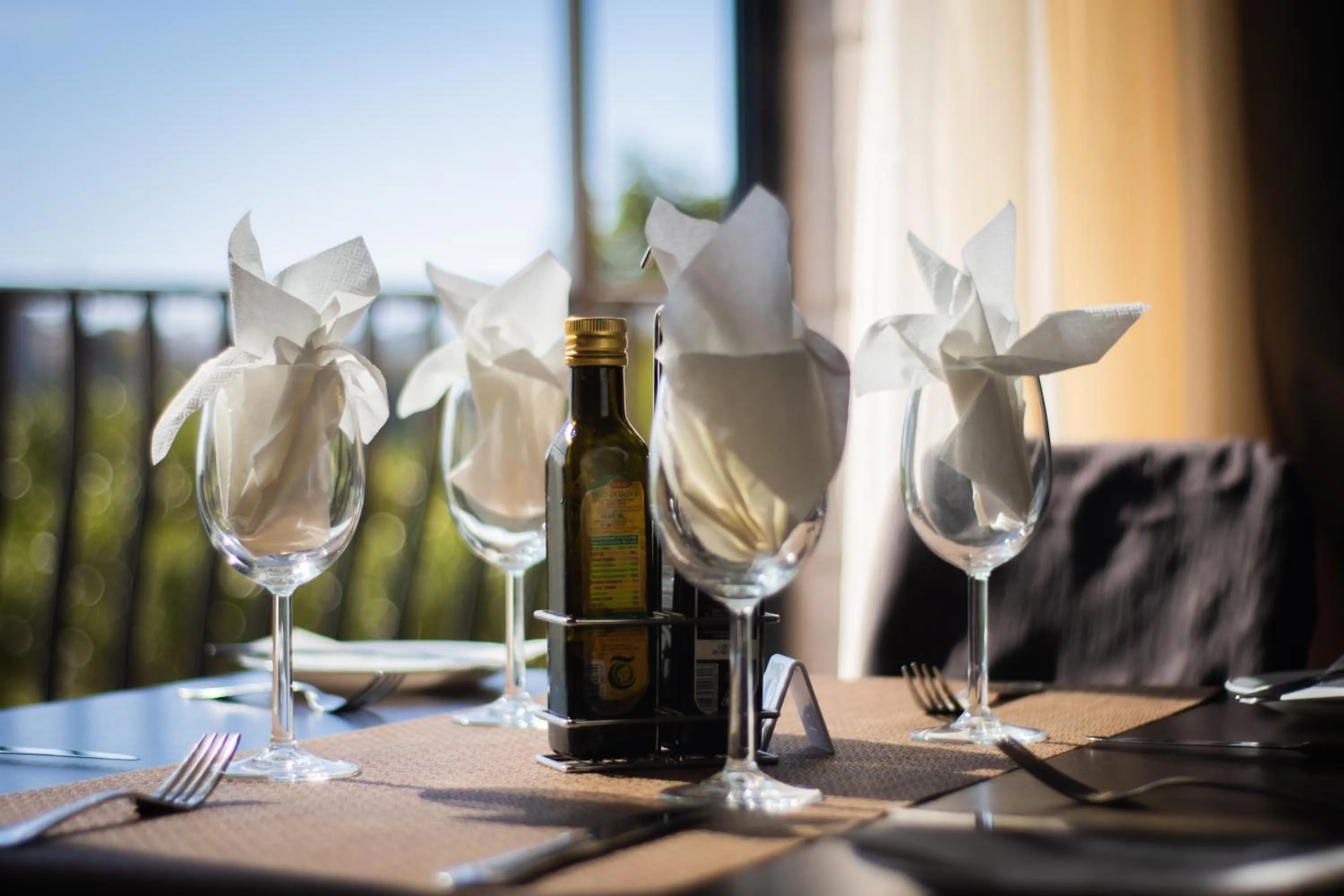 Dining area in Point de vue Guesthouse
